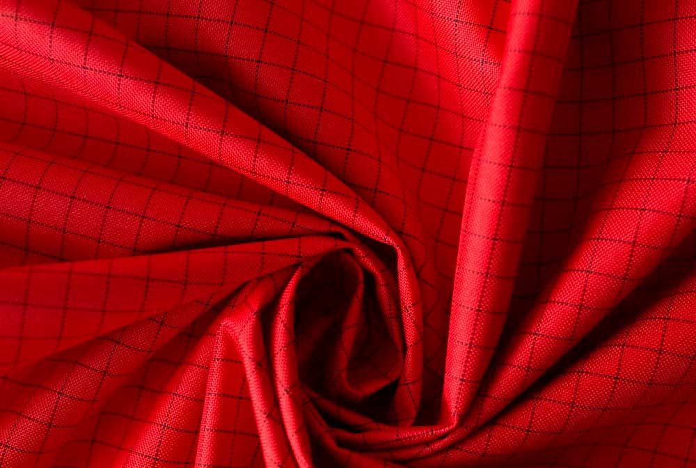 FR-OXFORD Red #128-06 (250gsm | 98% Polyester, 2% AS | Plain 1/1) FR-OXFORD Red #128-06 (250gsm | 98% Polyester, 2% AS | Plain 1/1)