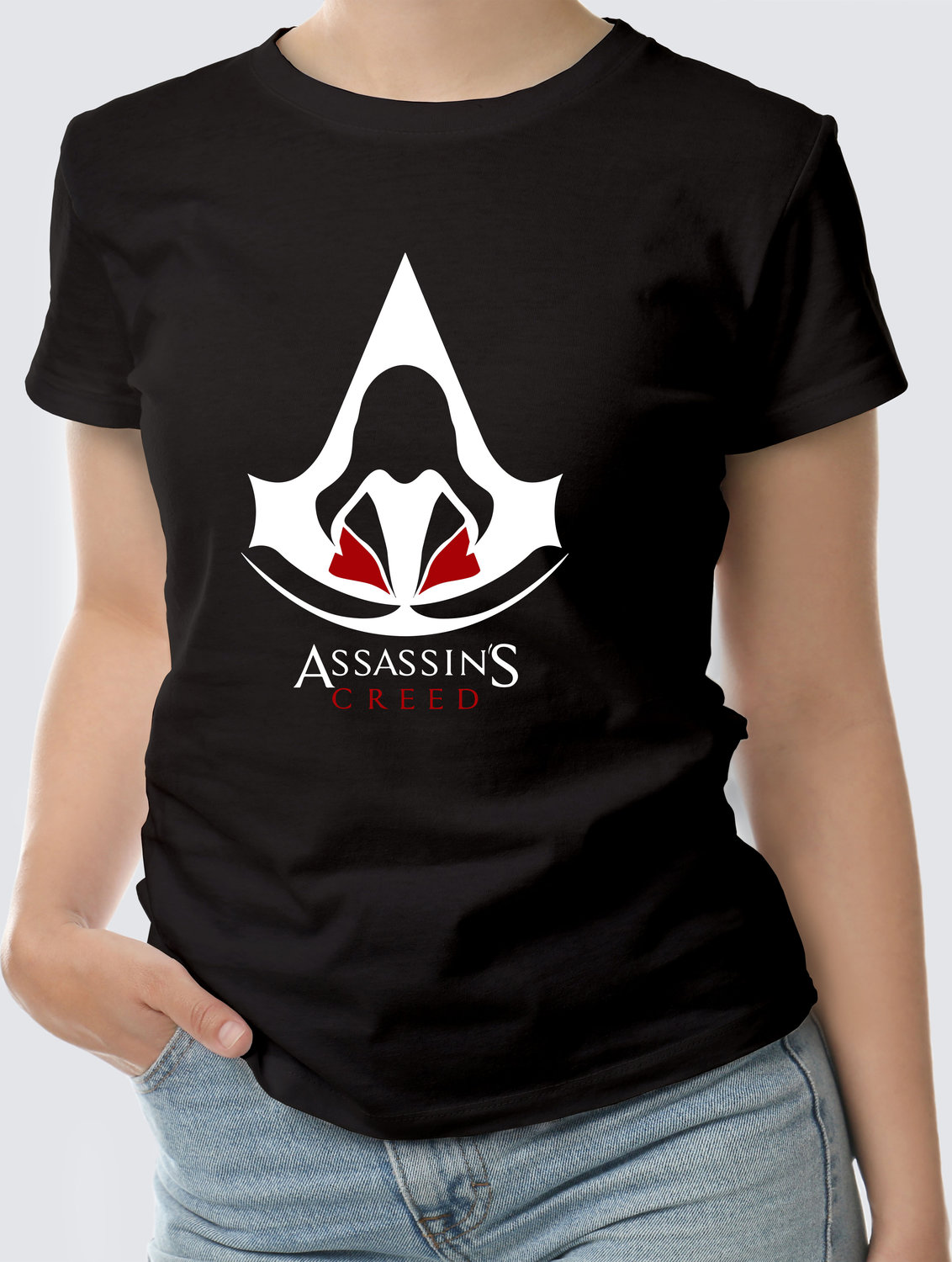 Футболка с Принтом "Assassins creed"