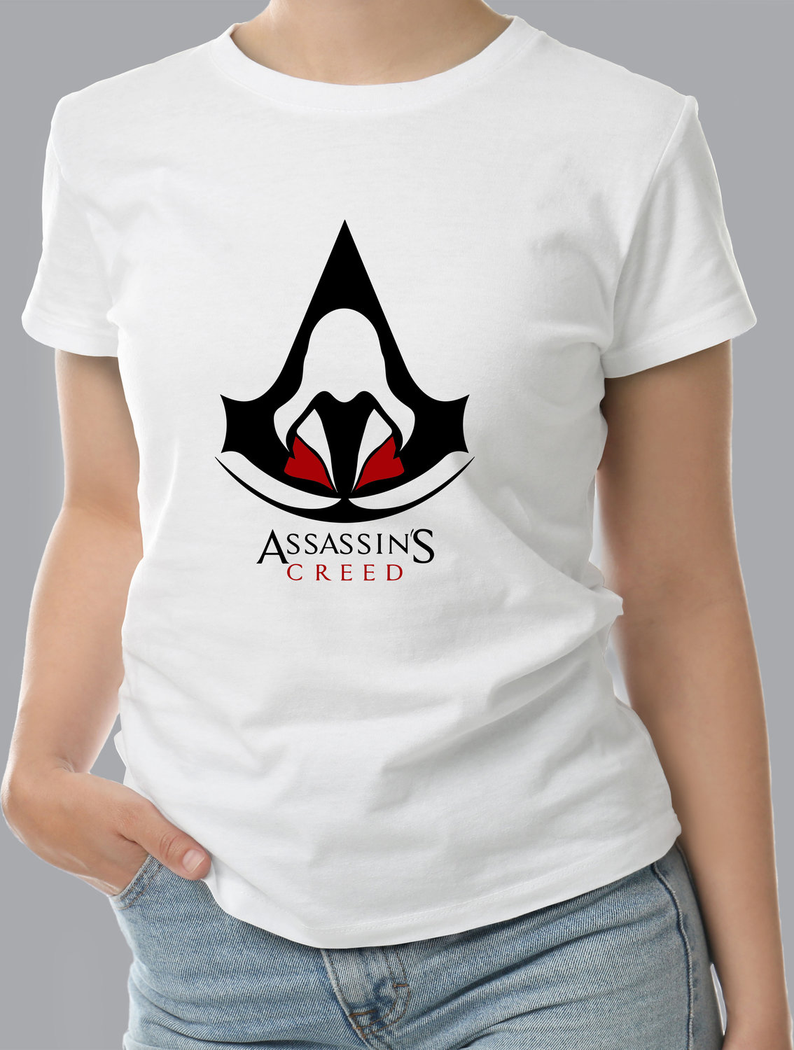 Футболка с Принтом "Assassins creed"