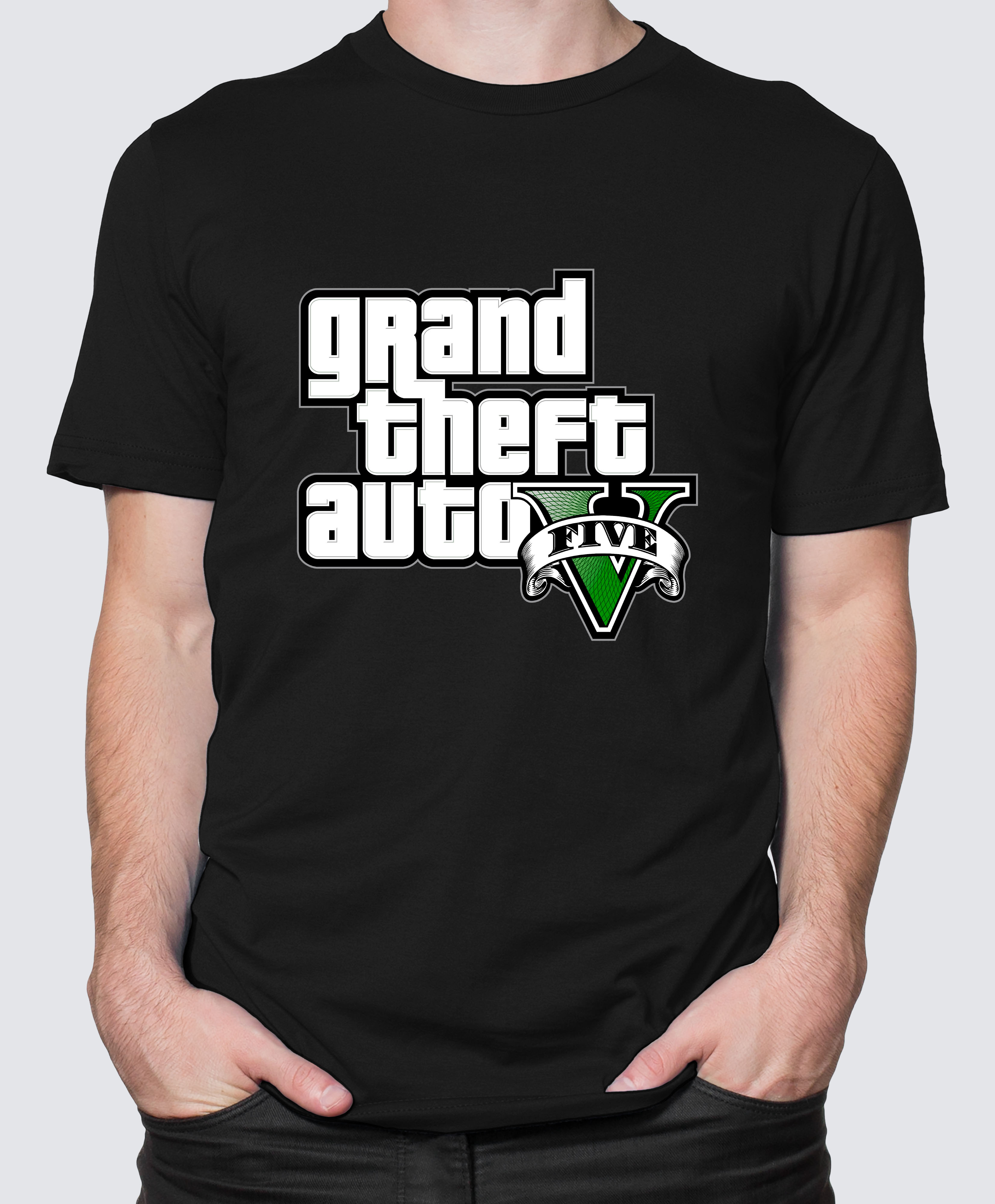Футболка с Принтом "GTA5"
