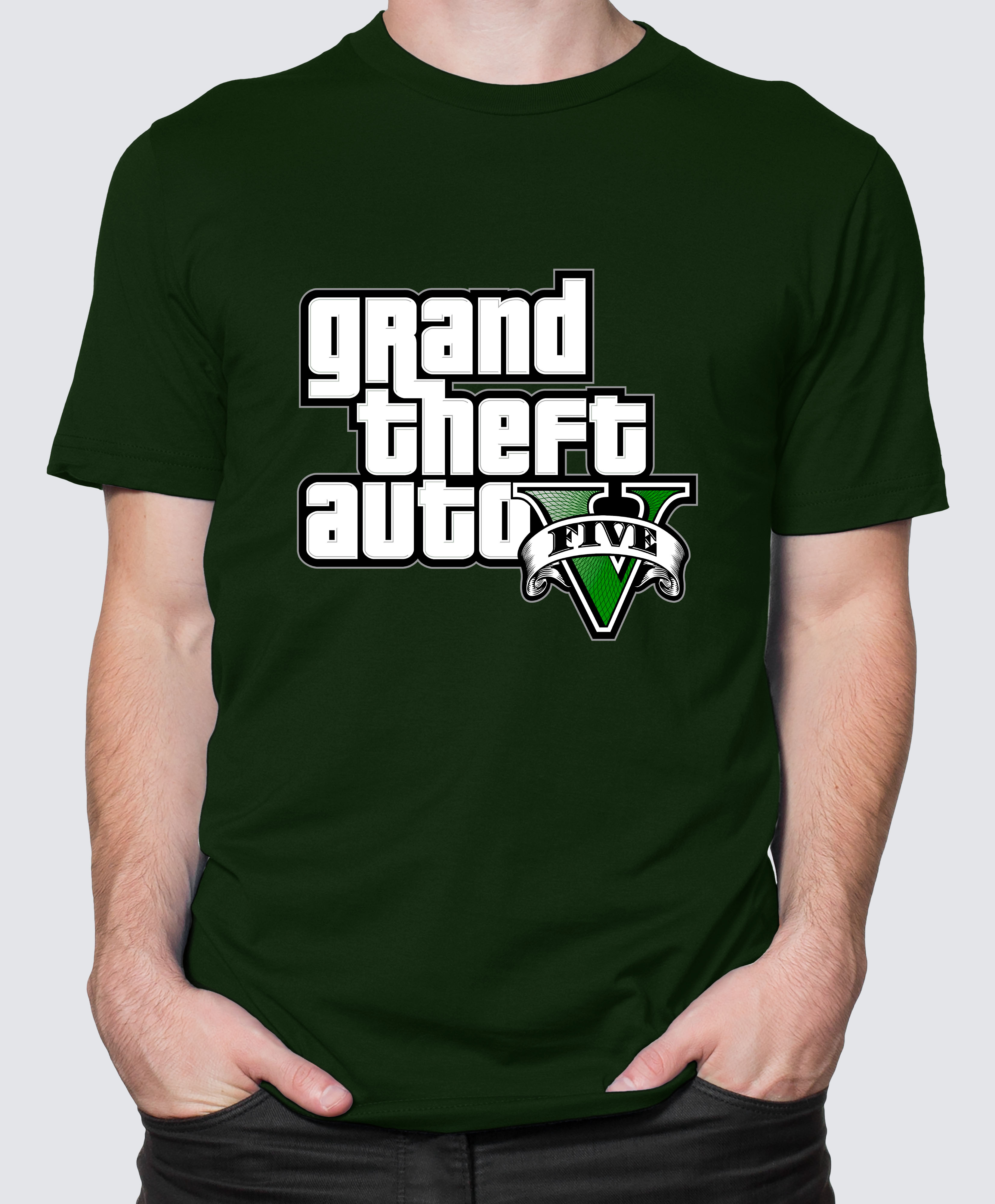 Футболка с Принтом "GTA5"