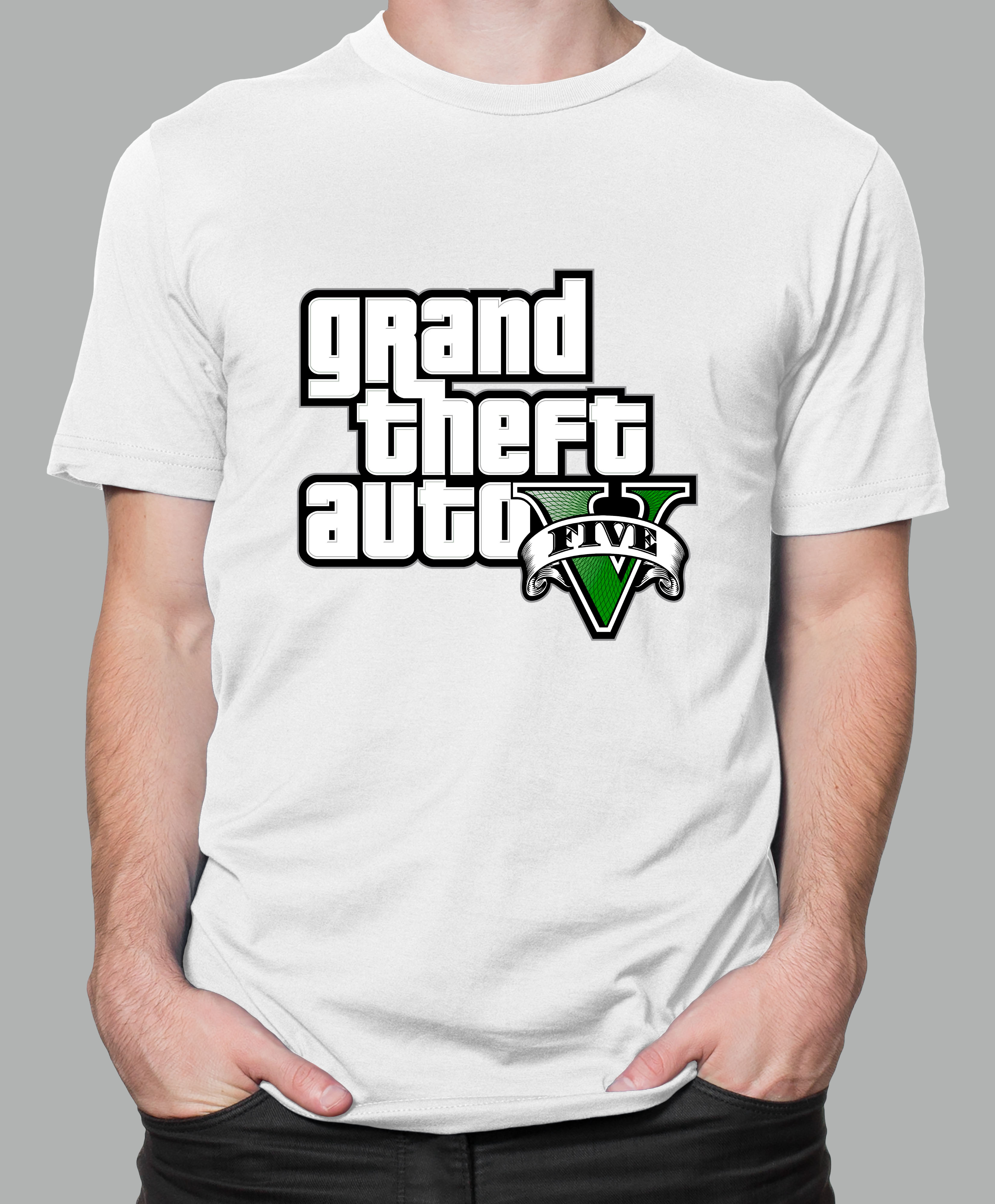 Футболка с Принтом "GTA5"