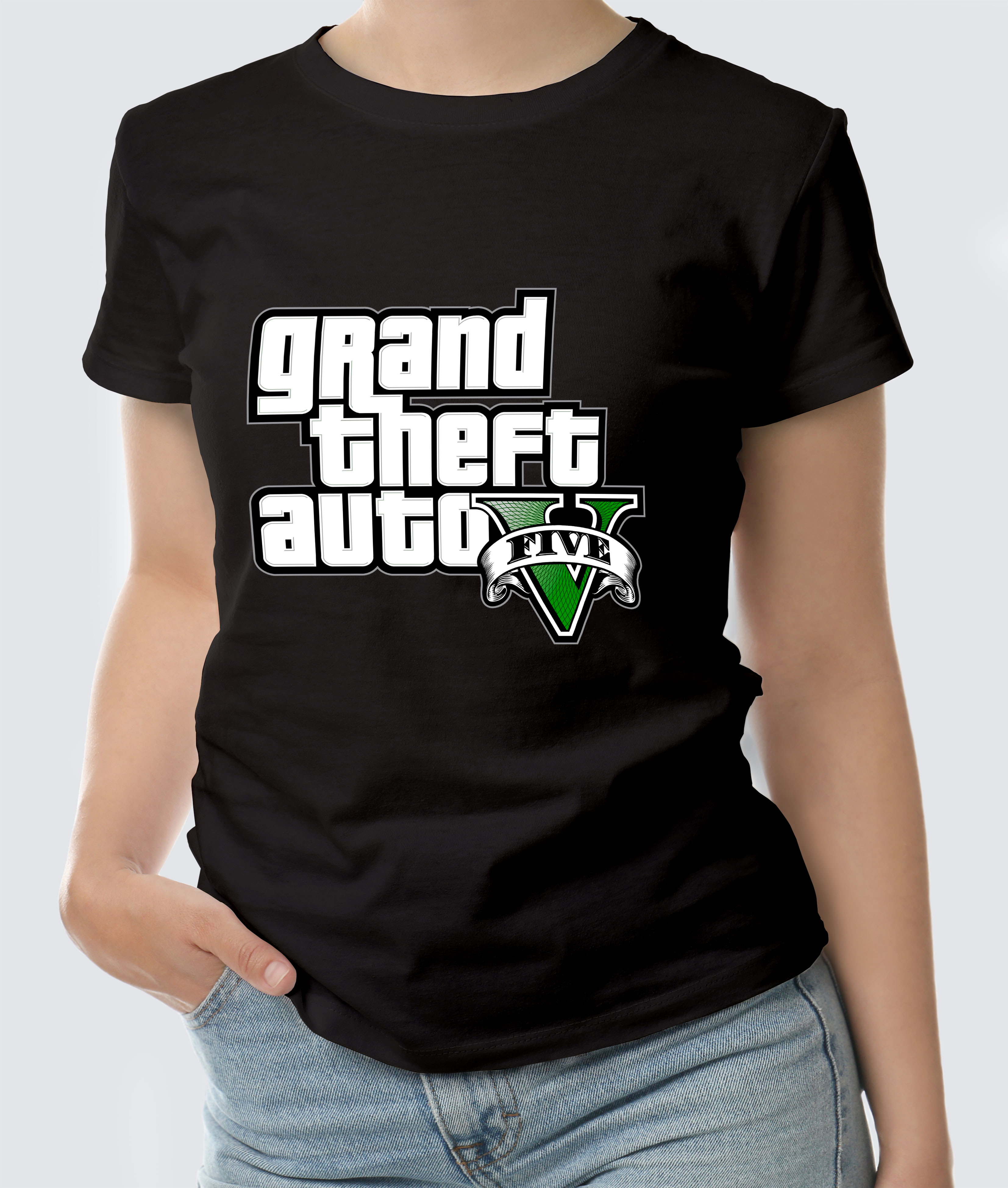 Футболка с Принтом "GTA5"