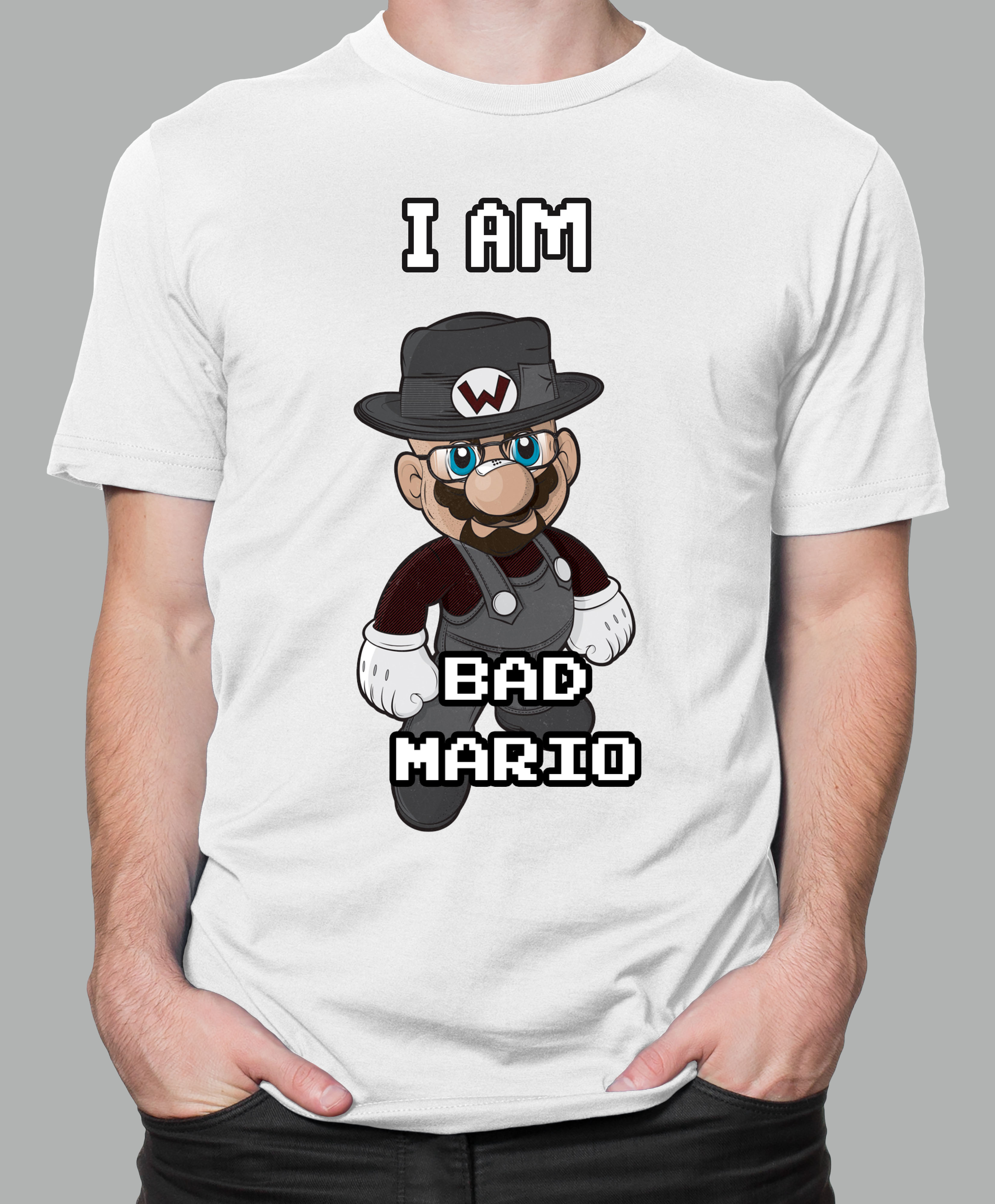 Футболка с Принтом "Mario"