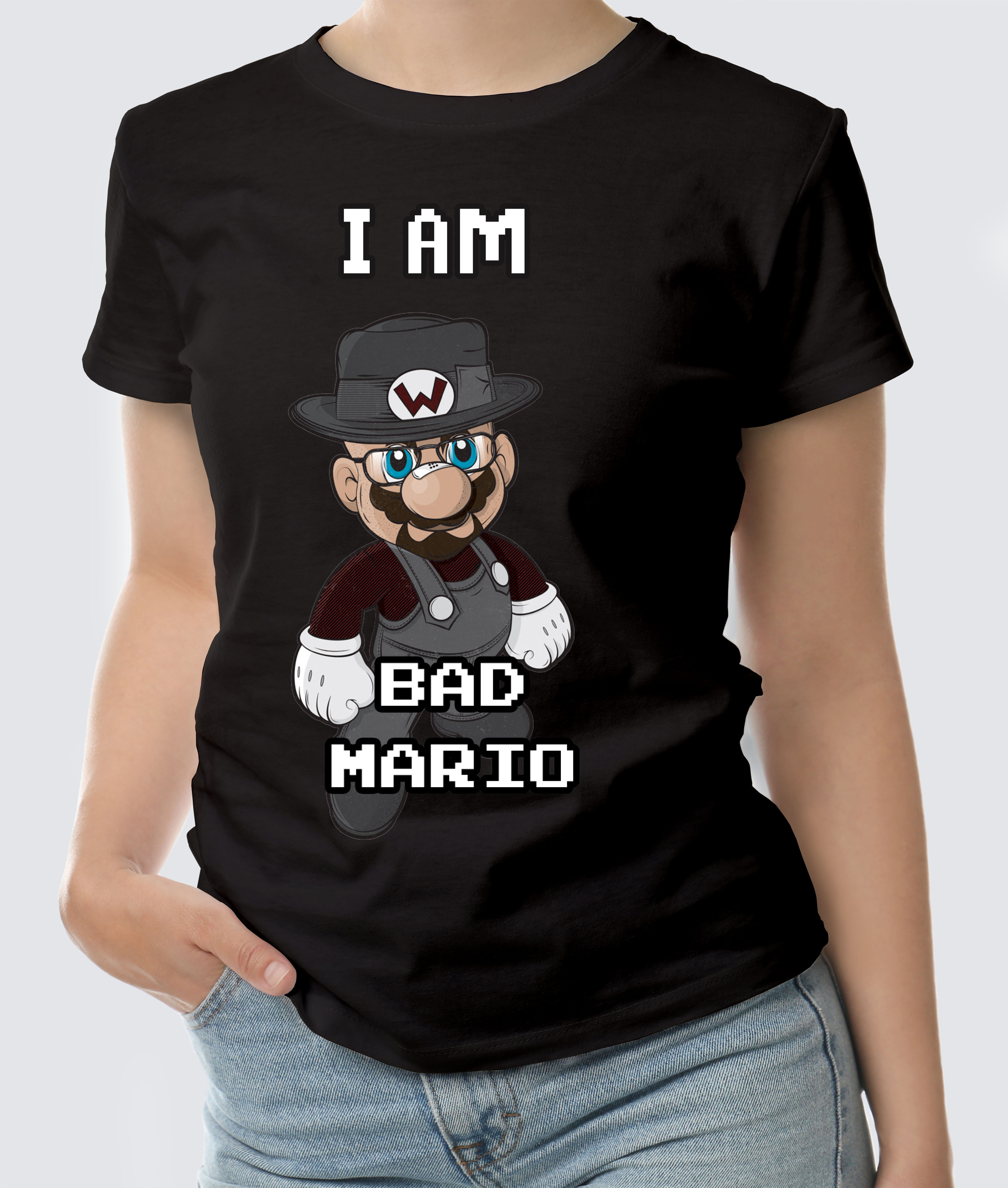 Футболка с Принтом "Mario"