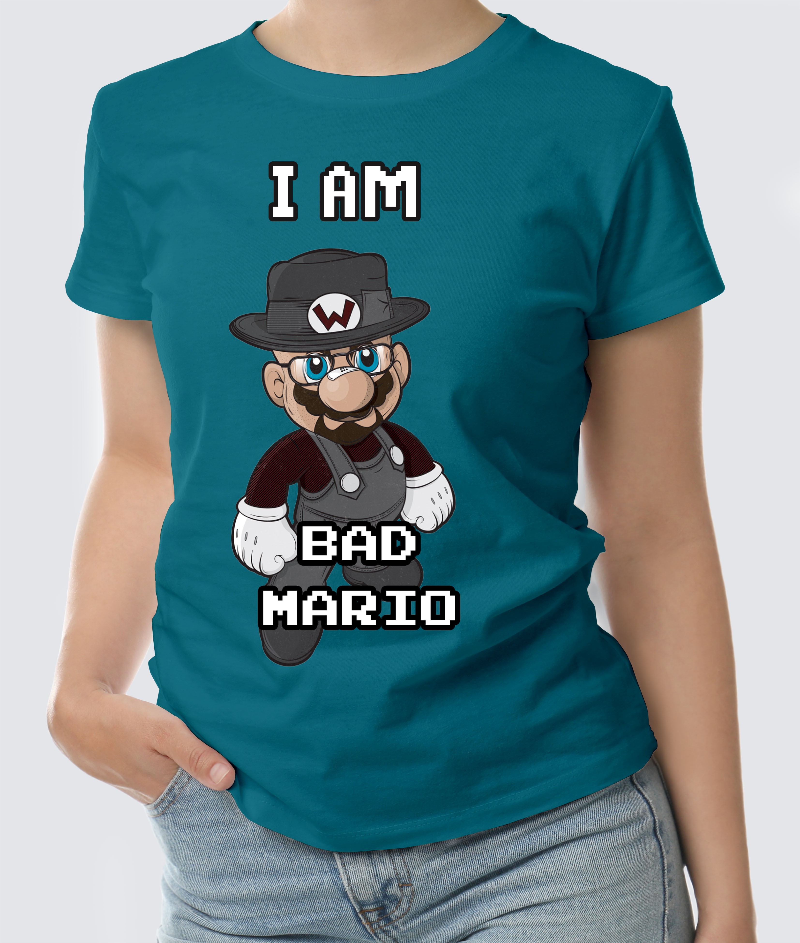 Футболка с Принтом "Mario"
