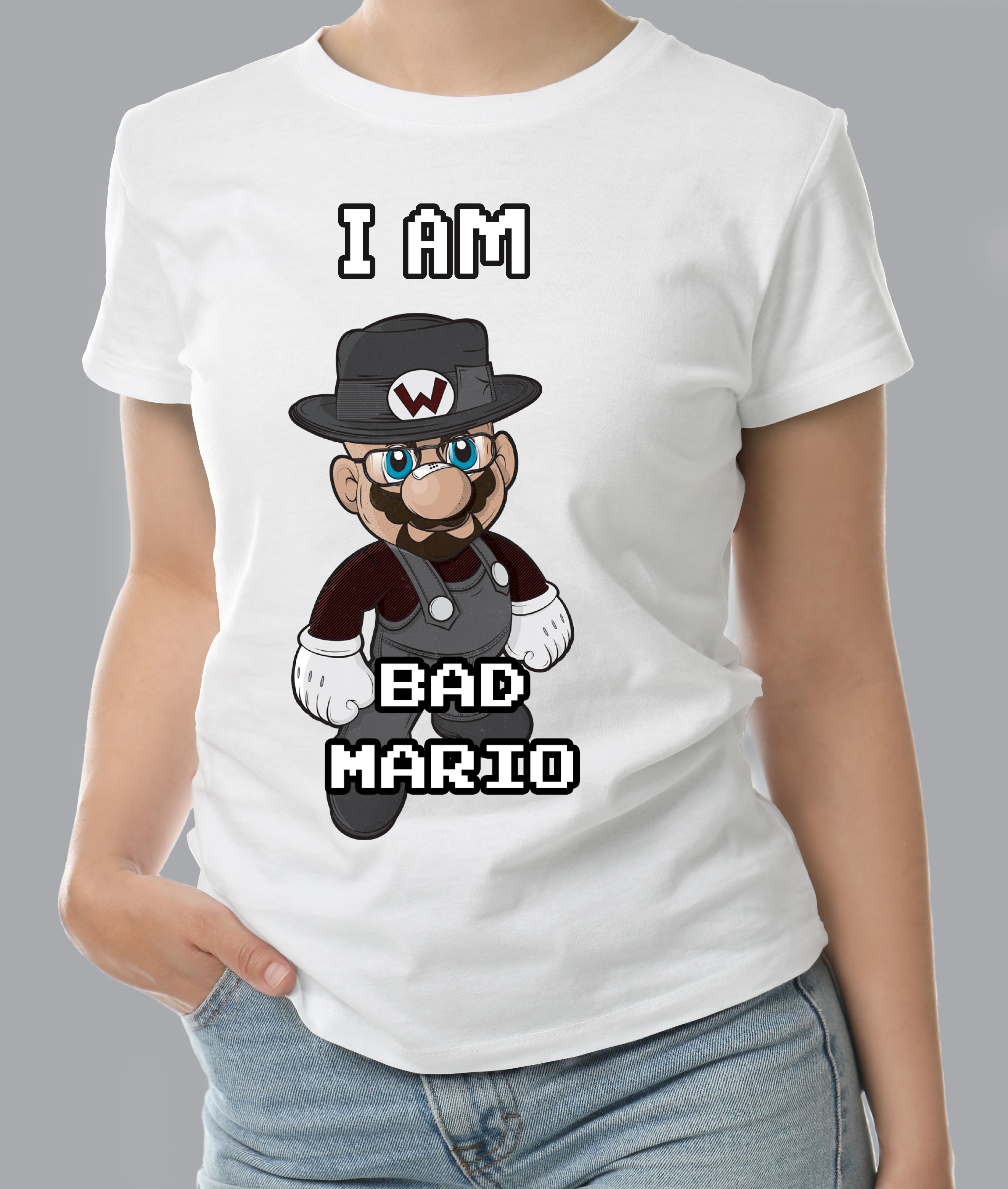 Футболка с Принтом "Mario"