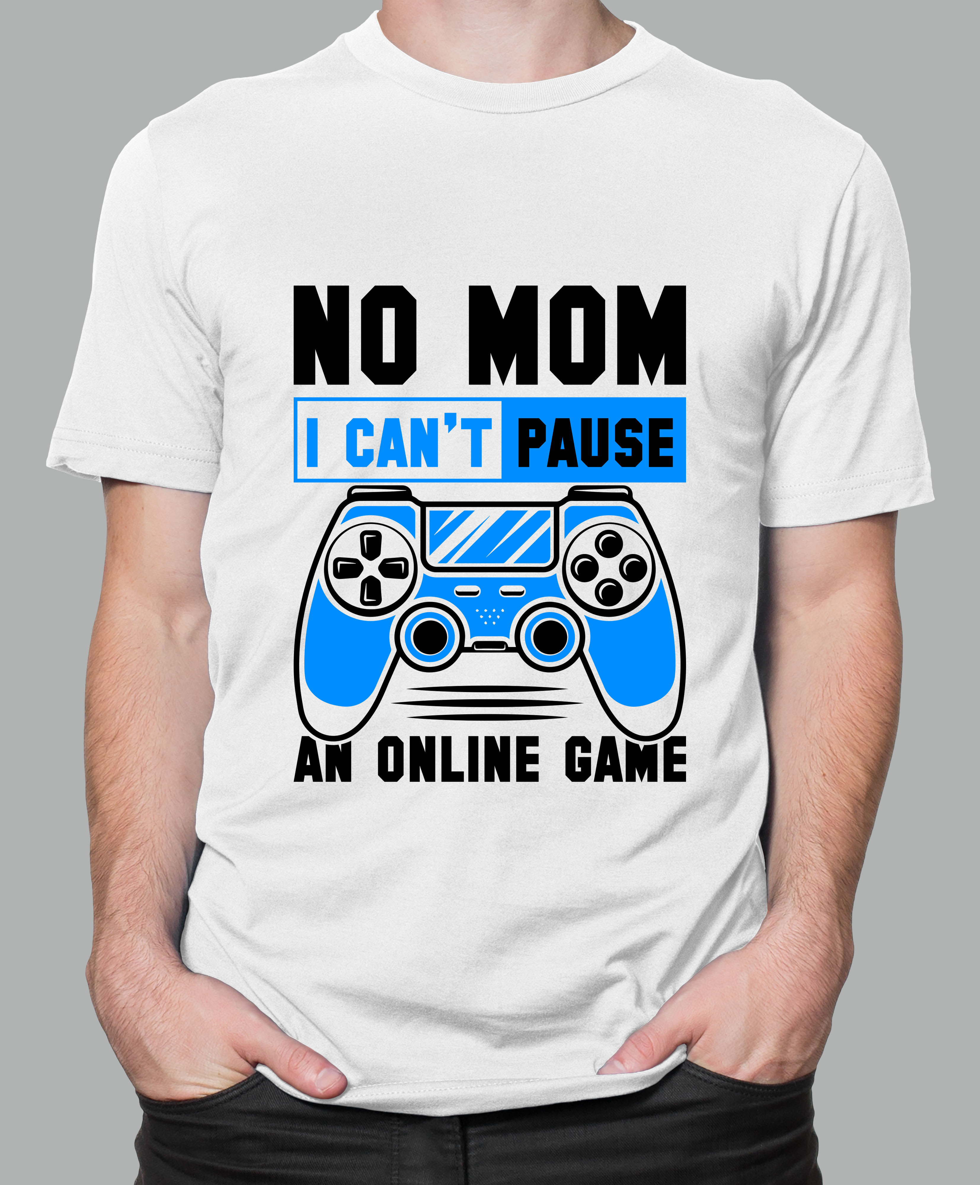 Футболка с Принтом "cant pause"