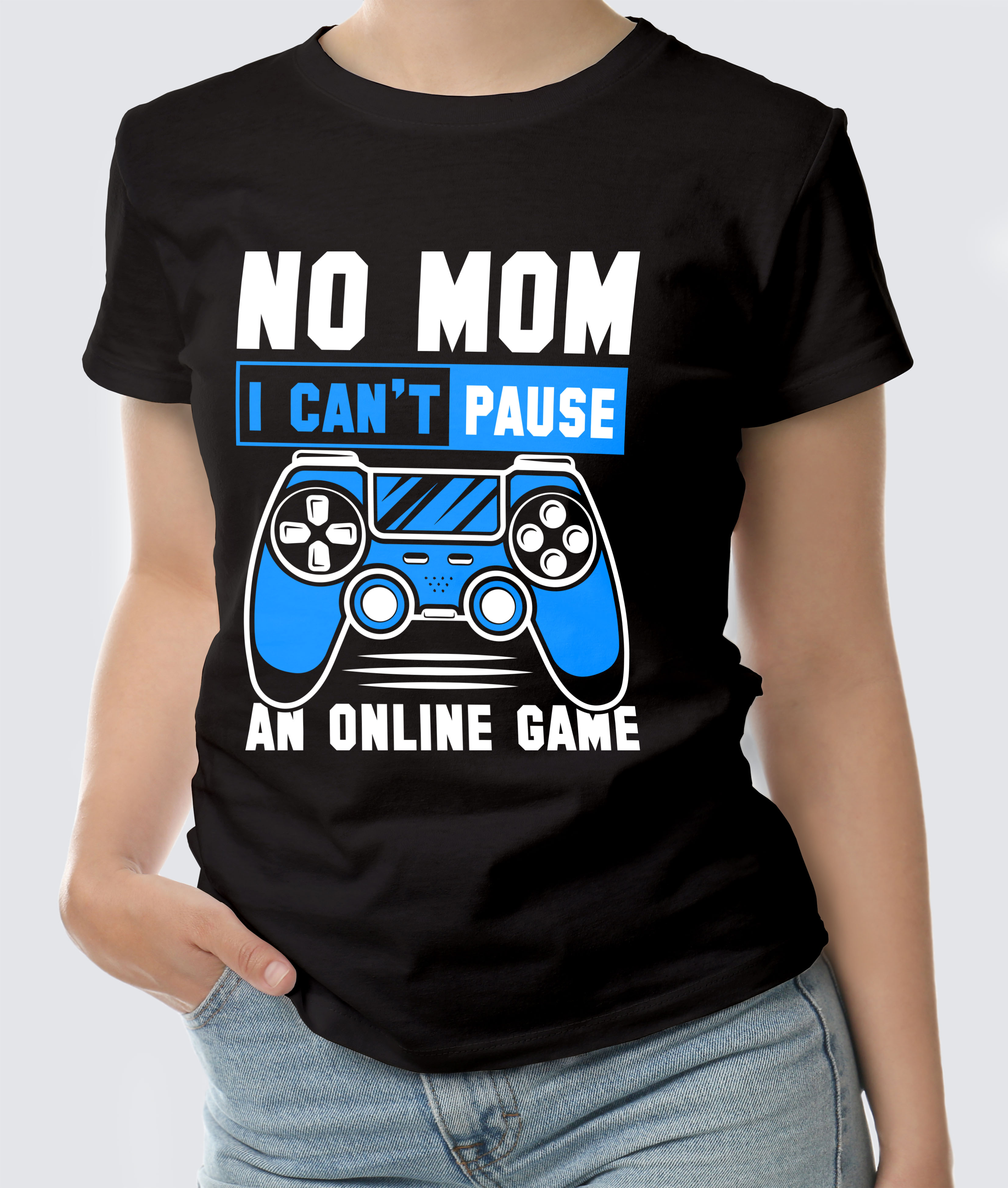 Футболка с Принтом "cant pause"