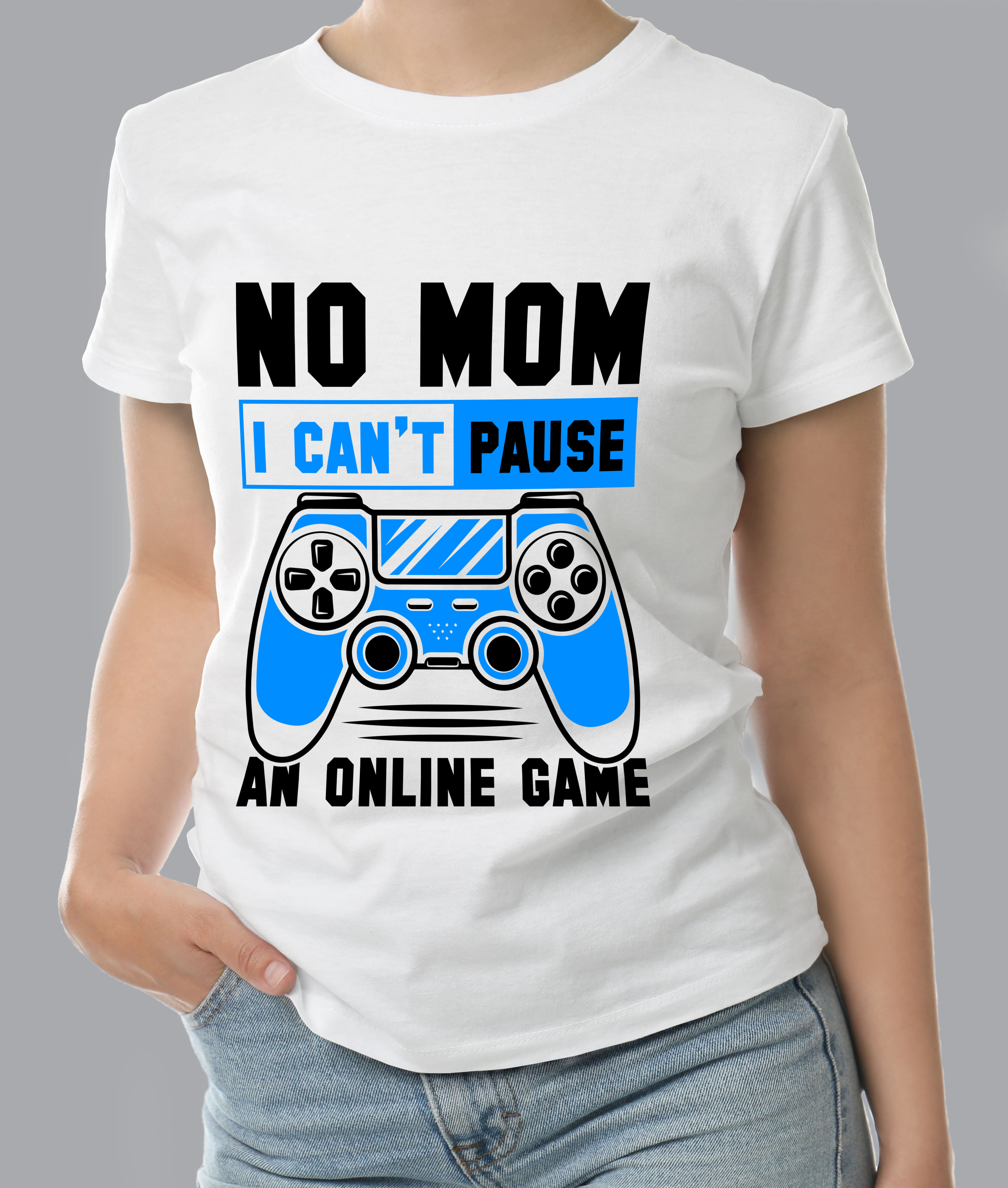 Футболка с Принтом "cant pause"
