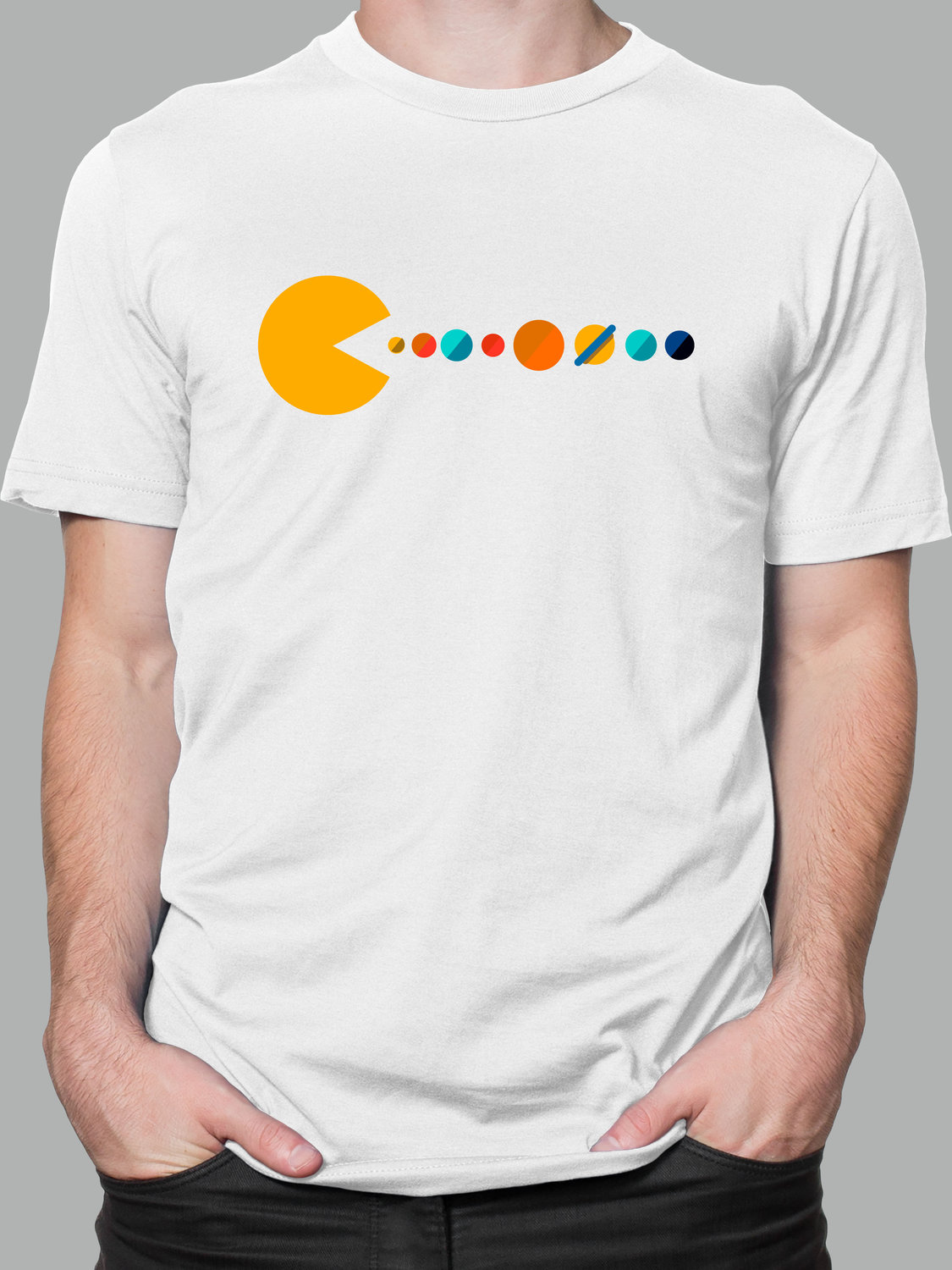 Футболка с Принтом "packman"