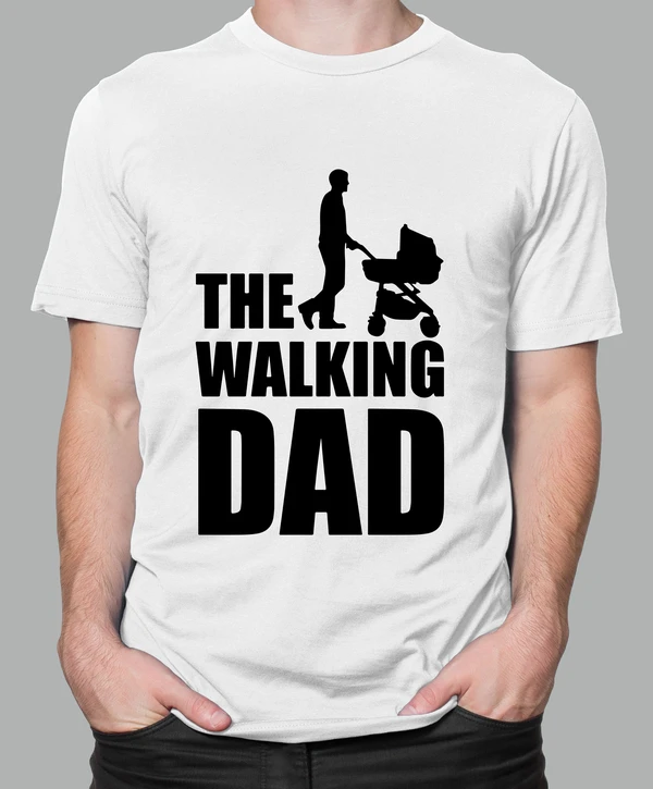 Мужская футболка с Принтом "dad"