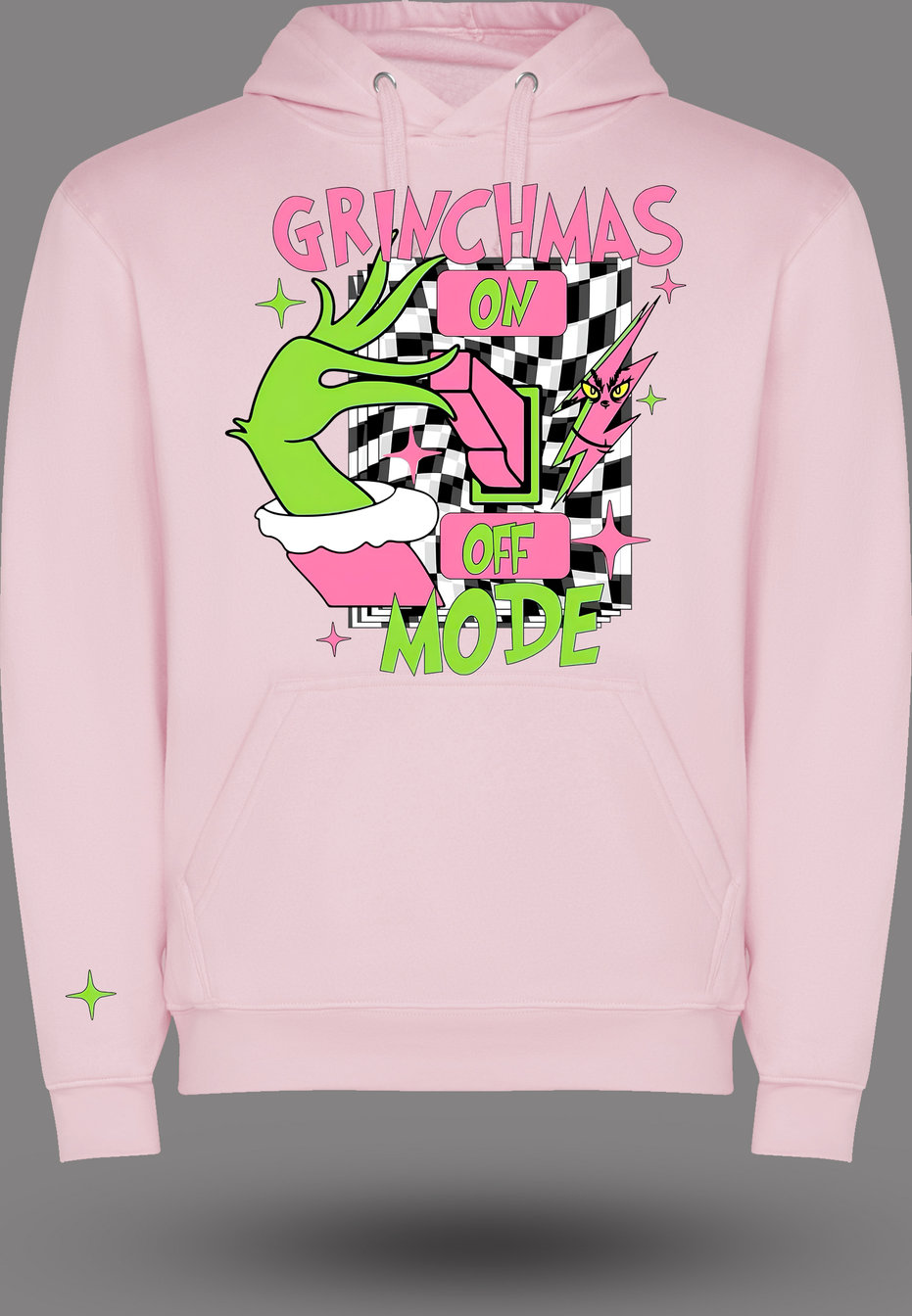 Худи с принтом "Grinchmas mode" Худи с принтом "Grinchmas mode"