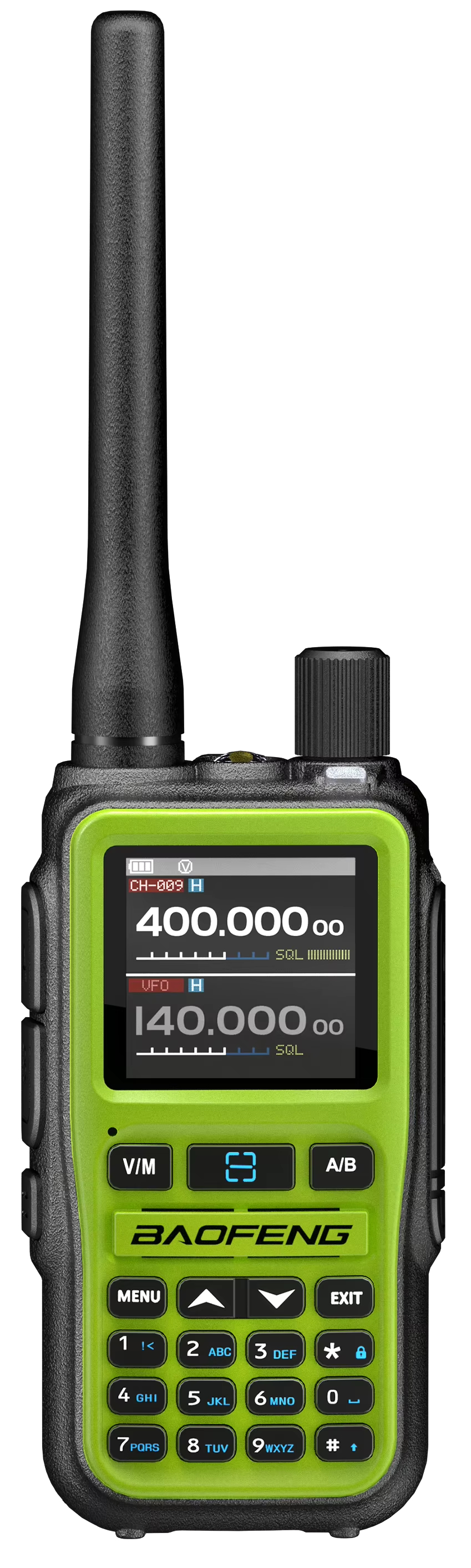 Мини-рация UV-5R для спорта - зеленая (комплект 2 шт.)