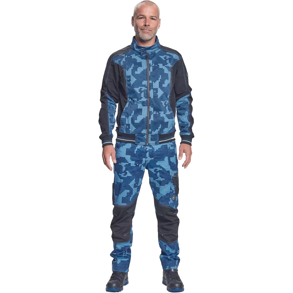 Куртка NEURUM CAMOUFLAGE - синяя