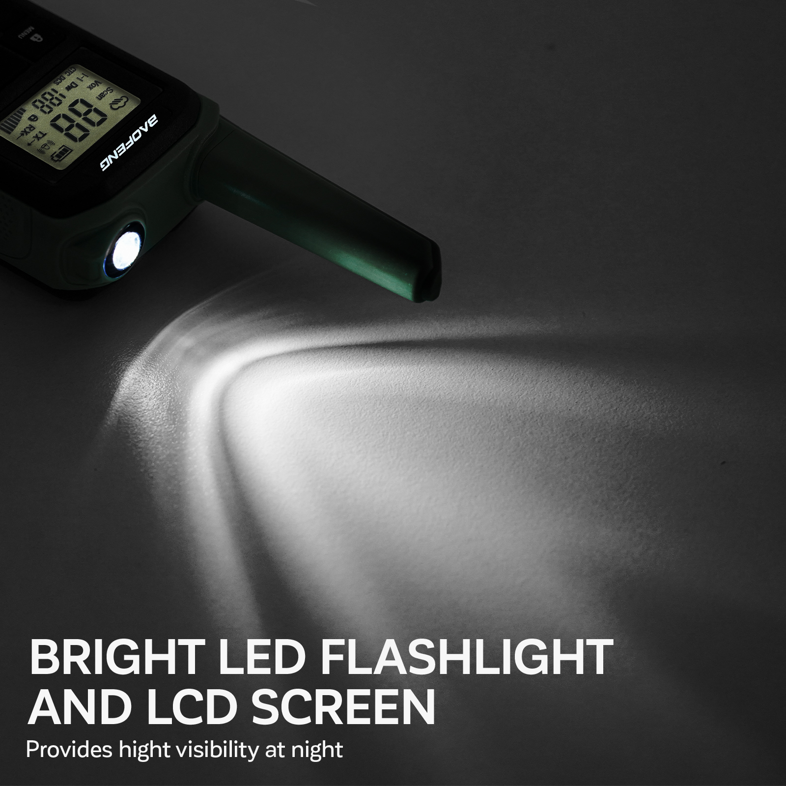 Рация Baofeng FR-22A - Зеленая (комплект 2 шт.)