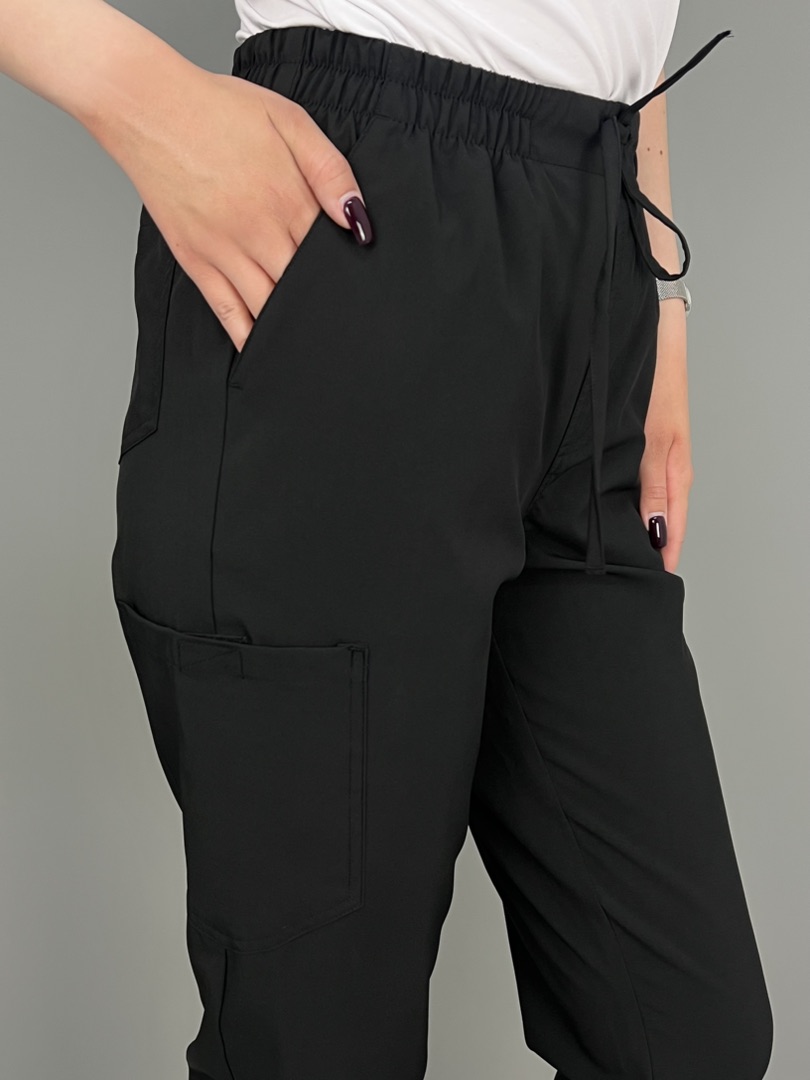 Медицинские брюки FIBER - Черный (Black) Медицинские брюки FIBER - Черный (Black)