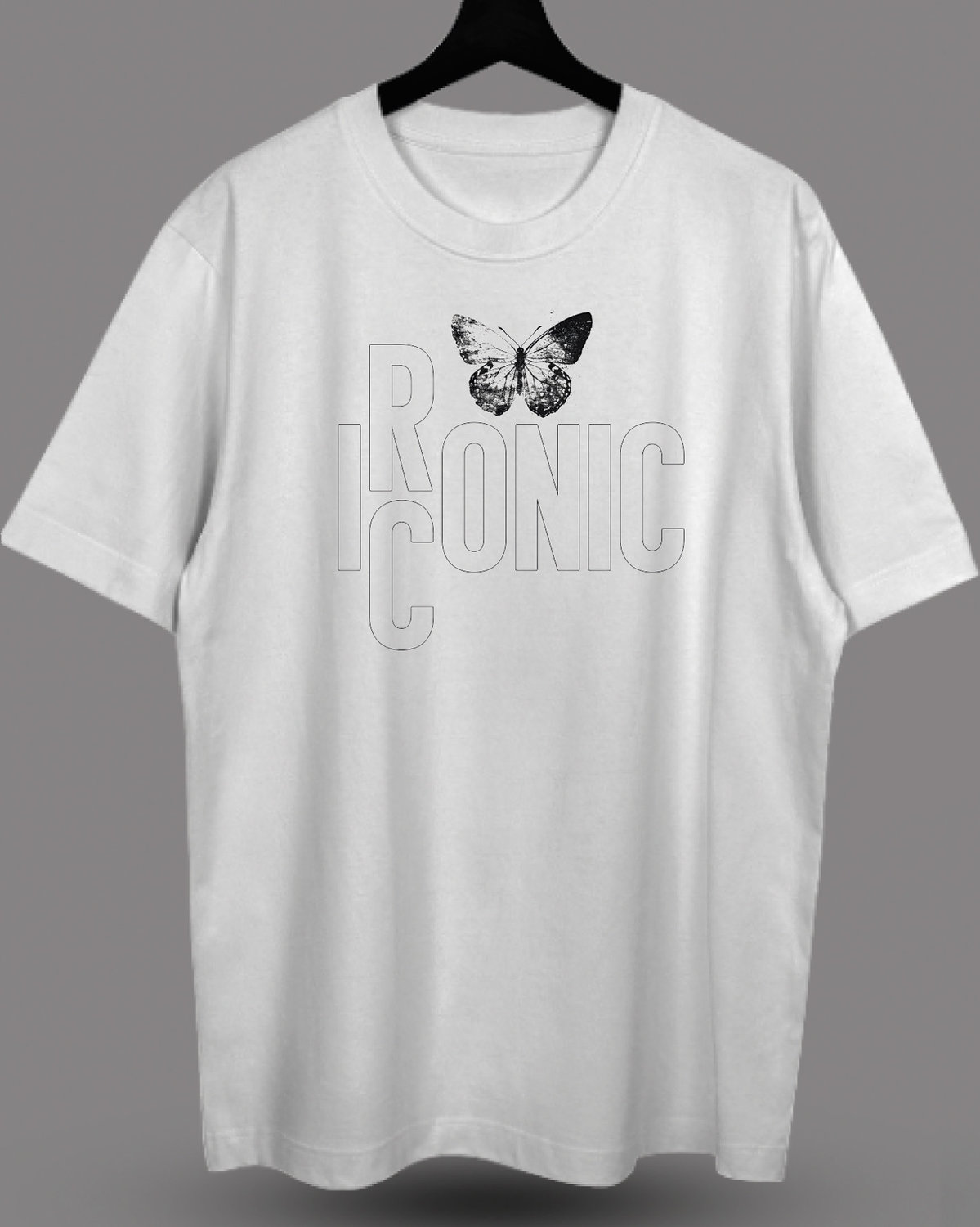 Футболка с принтом "Iconic"