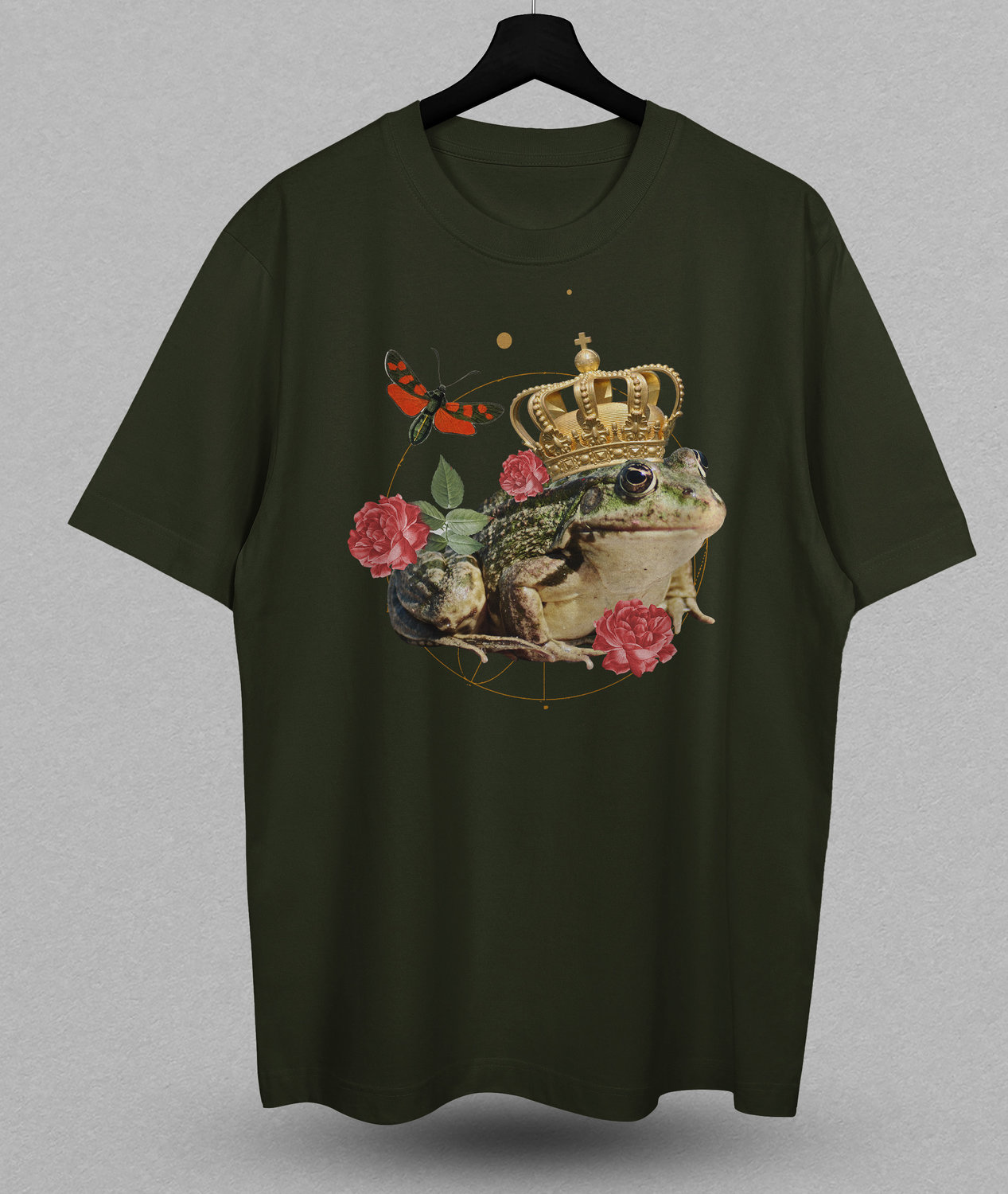 Футболка с принтом Frog King