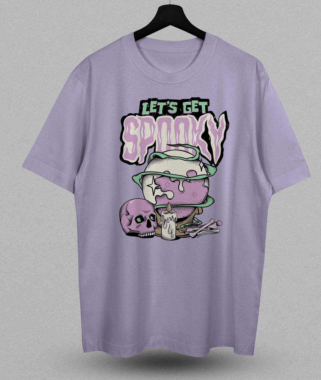 Футболка с принтом Spooky