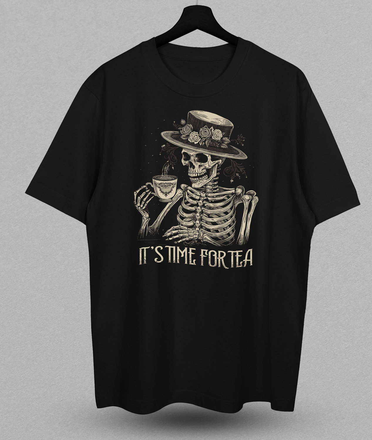 Футболка с принтом Time for tea