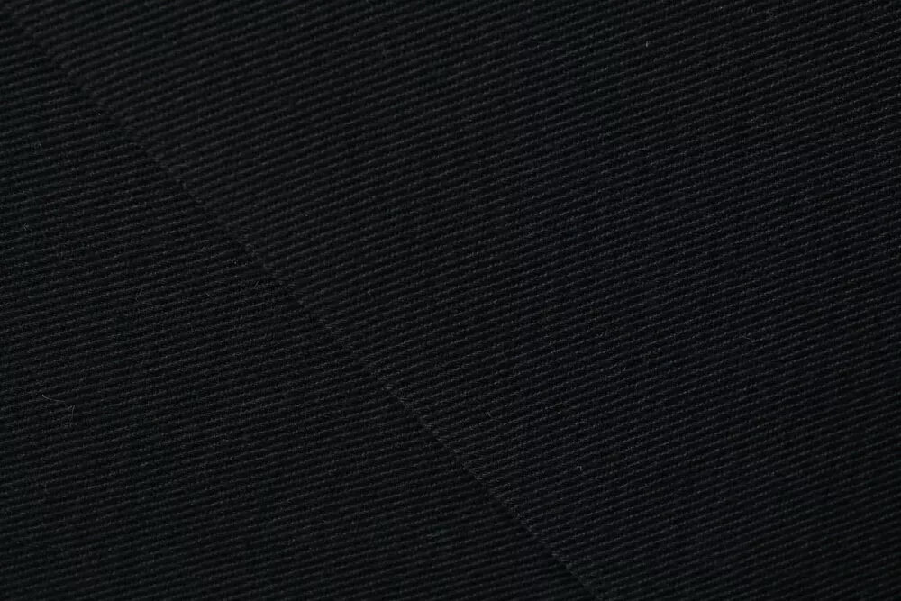 JUNO-300 Black 910 (300gsm | 100% Cotton | Twill 3/1) JUNO-300 Black 910 (300gsm | 100% Cotton | Twill 3/1)