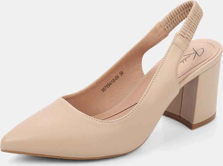 Женские туфли 957094/10-05 - бежевые Женские туфли 957094/10-05 - бежевые