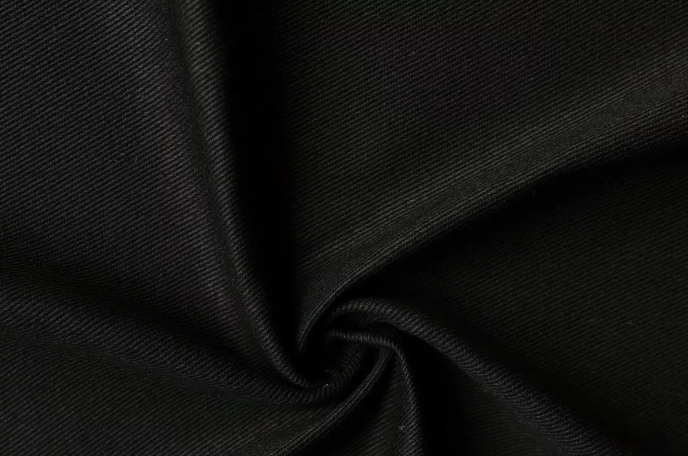 MARS-285 Black #1 (285gsm | 100% Cotton | Twill 3/1)