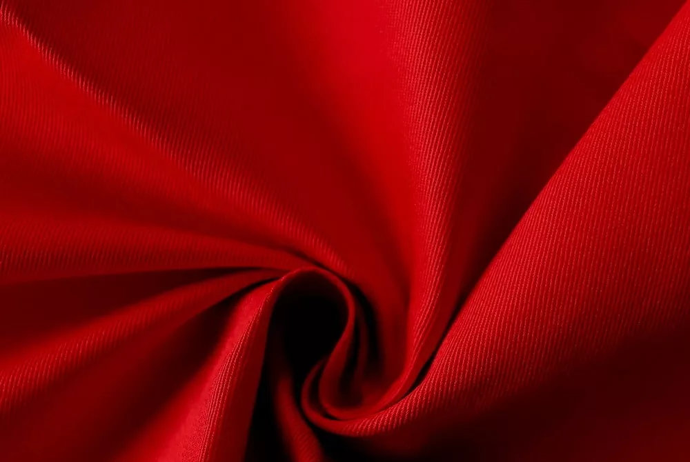 MASTER-200 Red #6 (200gsm | 100% Cotton | Twill 3/1)