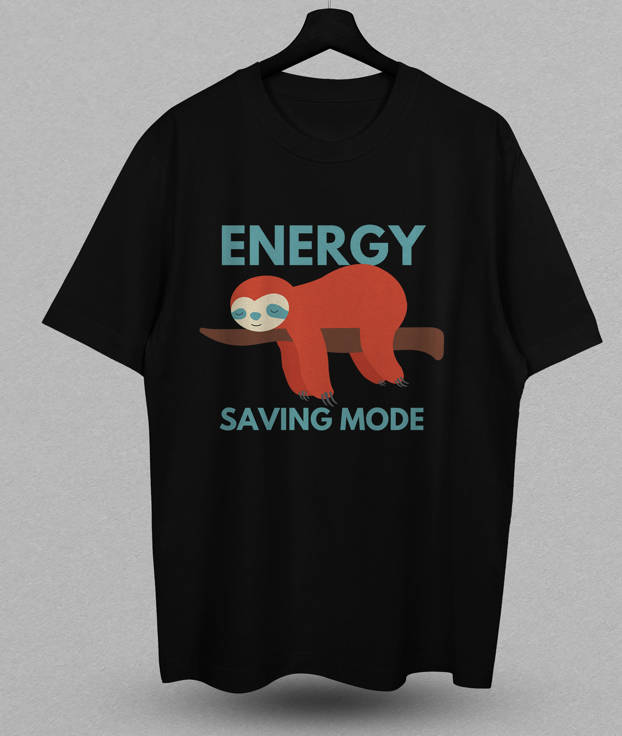 Футболка с принтом Energy Saving Mode