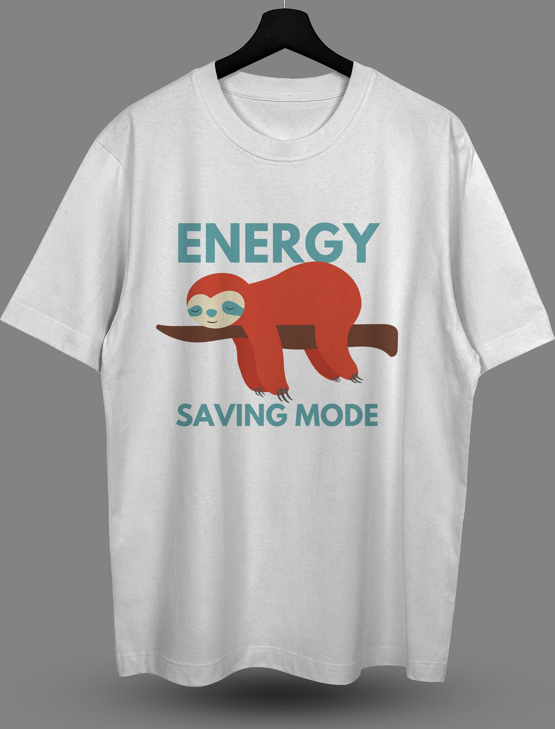 Футболка с принтом Energy Saving Mode