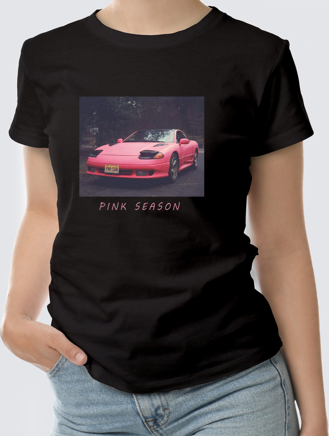 Футболка с принтом Pink Season