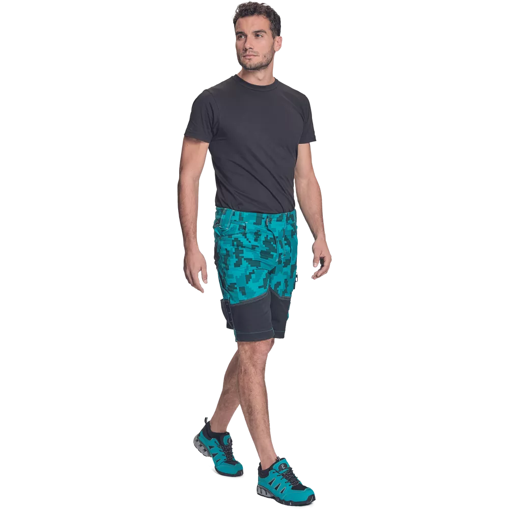 Шорты NEURUM CAMOUFLAGE - бирюзовые Шорты NEURUM CAMOUFLAGE - бирюзовые