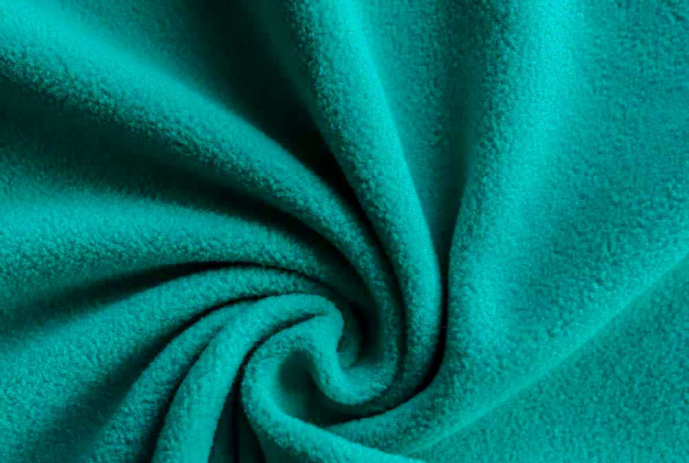 POLAR FLEECE-270N Emerald #16-17 (270gsm | 100% Polyester | knitted fabric)