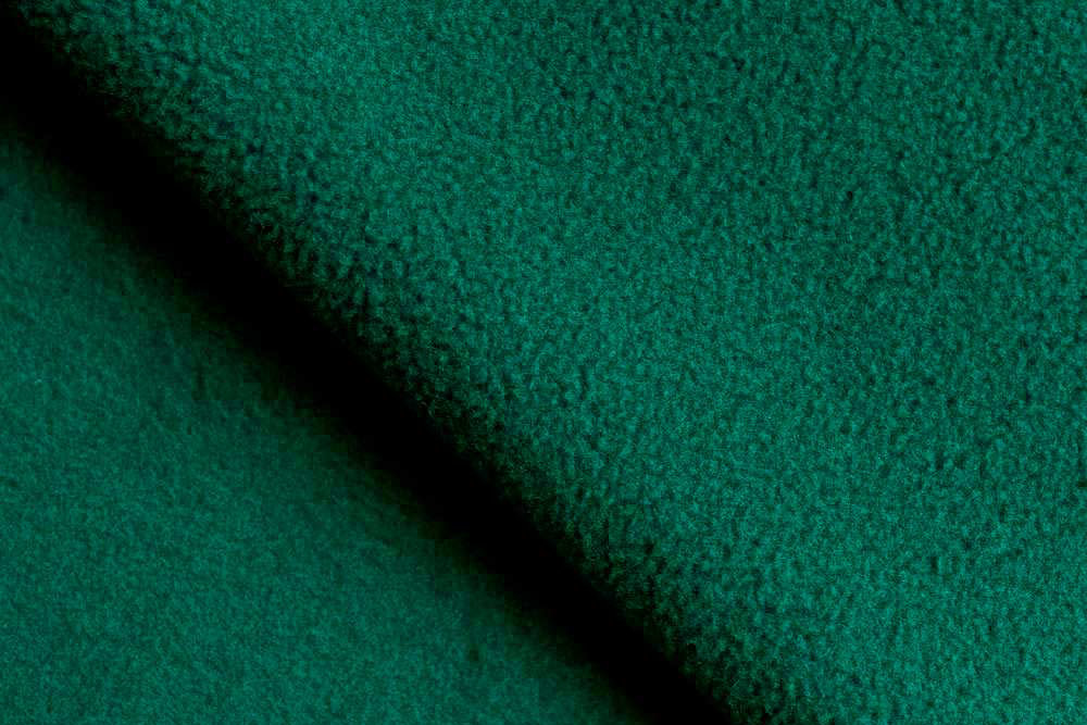 POLAR FLEECE-350N Dark Green #5 (350gsm | 100% Polyester | knitted fabric)