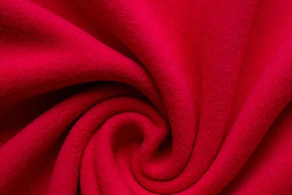 POLAR FLEECE-350N Red #6 (350gsm | 100% Polyester | knitted fabric) POLAR FLEECE-350N Red #6 (350gsm | 100% Polyester | knitted fabric)