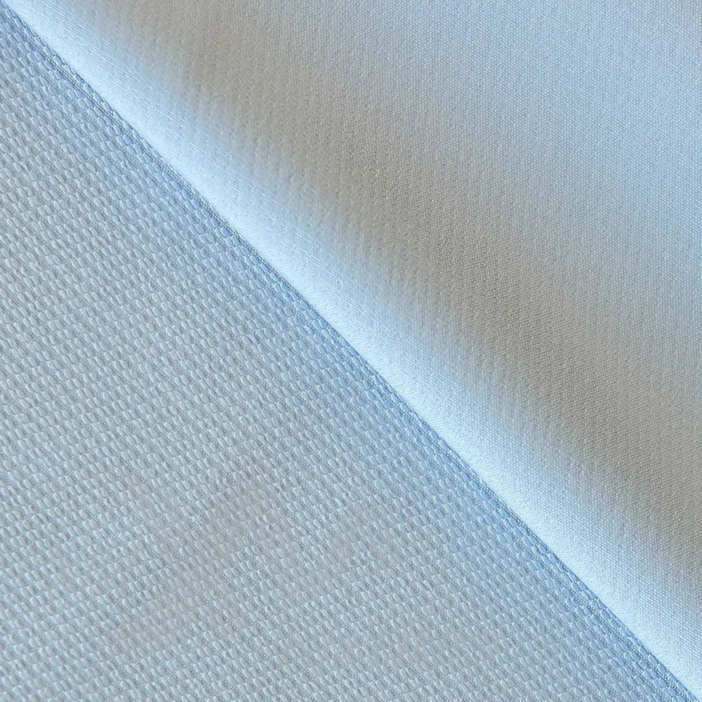 PIXIE-155 Baby Blue #22-24 (155 gsm | 92% Polyester, 8% Spandex | Plain 1/1, 4-way stretch) PIXIE-155 Baby Blue #22-24 (155 gsm | 92% Polyester, 8% Spandex | Plain 1/1, 4-way stretch)