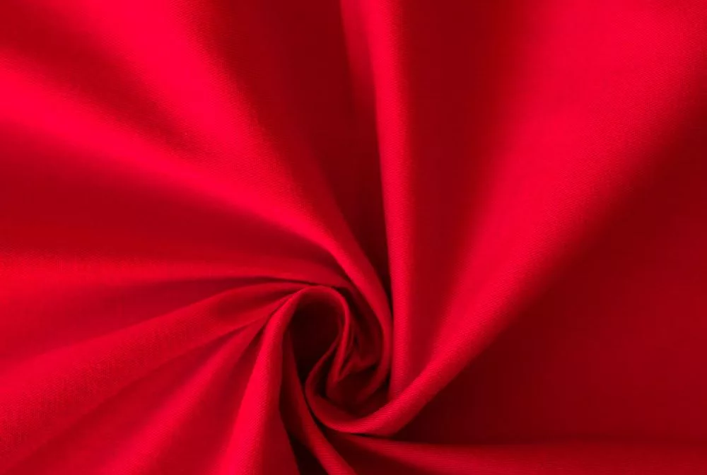 PRIMA-160 (STRETCH) Red #16 (160gsm | 53% Cotton, 44% Polyester, 3% Spandex | Twill 2/1)