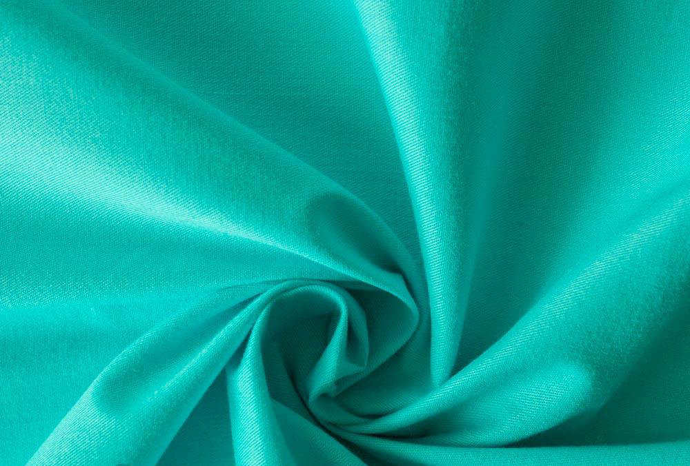 Prima-160 Turquoise #16-13 (Polyester 44% | Cotton 53% | Spandex 3% | 2/1 160gsm)