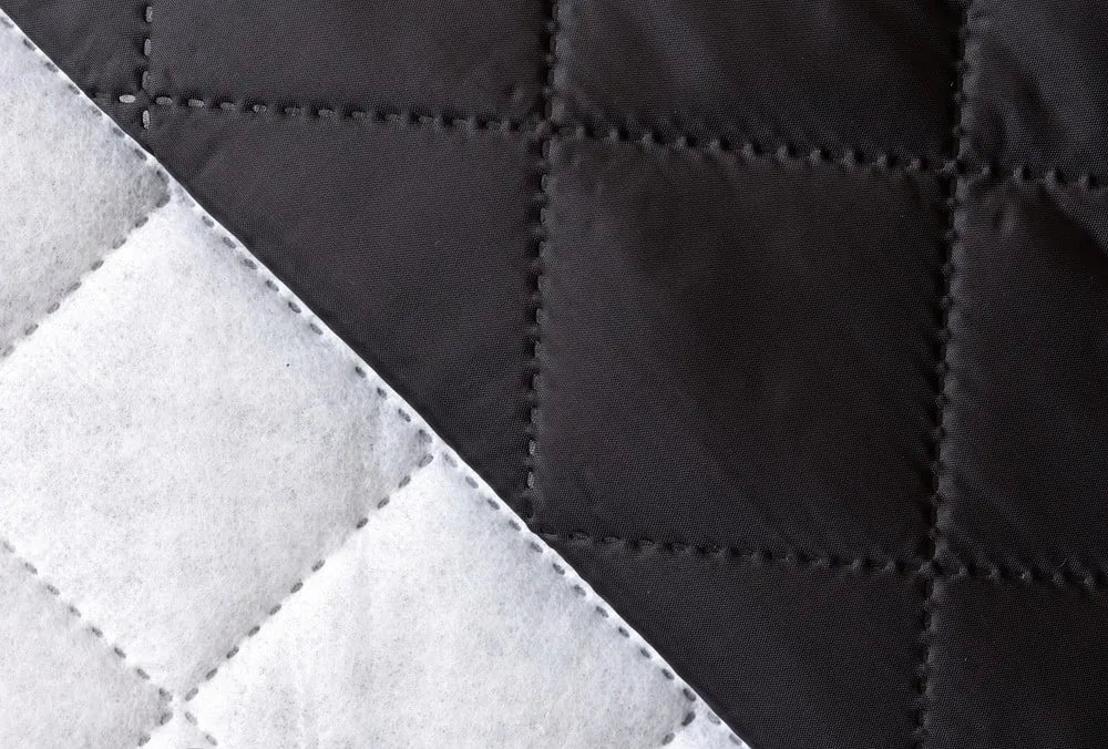 Q5. Quilted fabric Vikotex (U/Sonic) 2-Sided Black #1 (Taffeta + Wadding Vikotex (UltraSonic) | Plain 1/1) Q5. Quilted fabric Vikotex (U/Sonic) 2-Sided Black #1 (Taffeta + Wadding Vikotex (UltraSonic) | Plain 1/1)