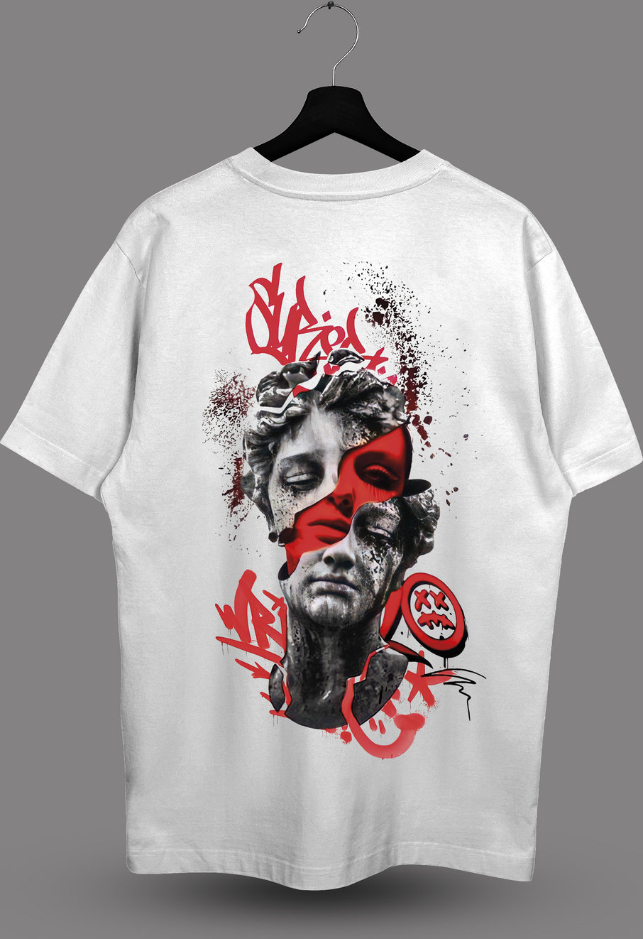 Футболка с принтом "Red Art" Футболка с принтом "Red Art"