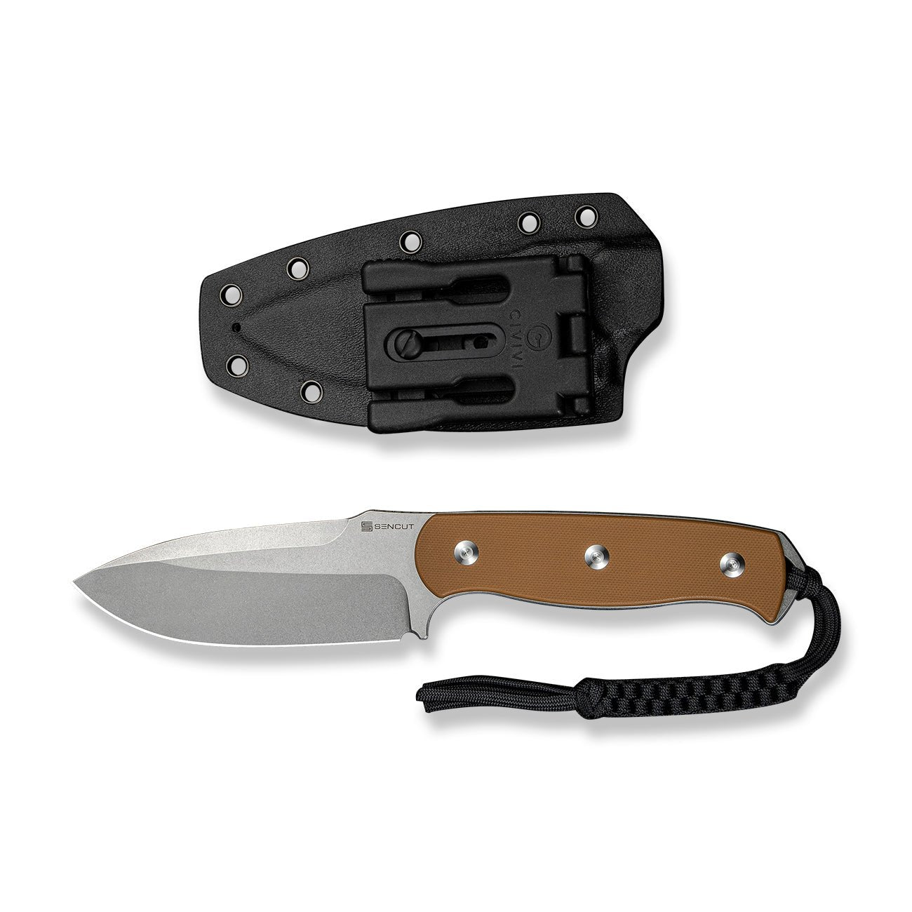 Нож с фиксированным клинком SENCUT Toxodon S24036-3, сталь 9Cr18MoV