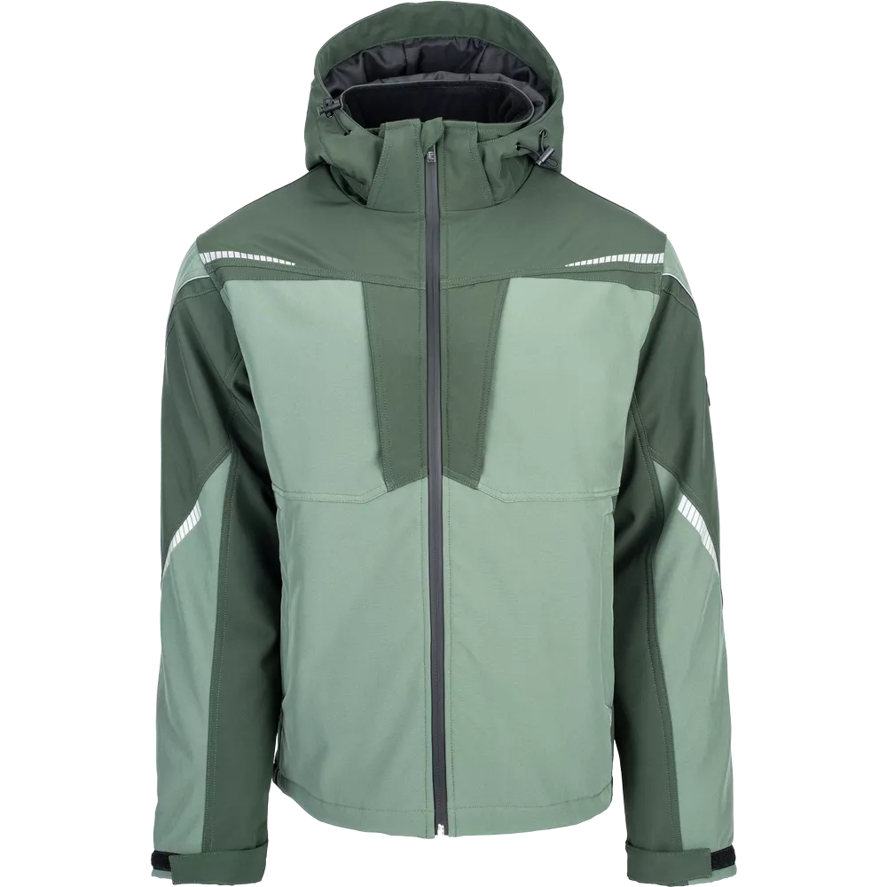 Куртка зимняя STIRLING STRETCH softshell - Зеленая