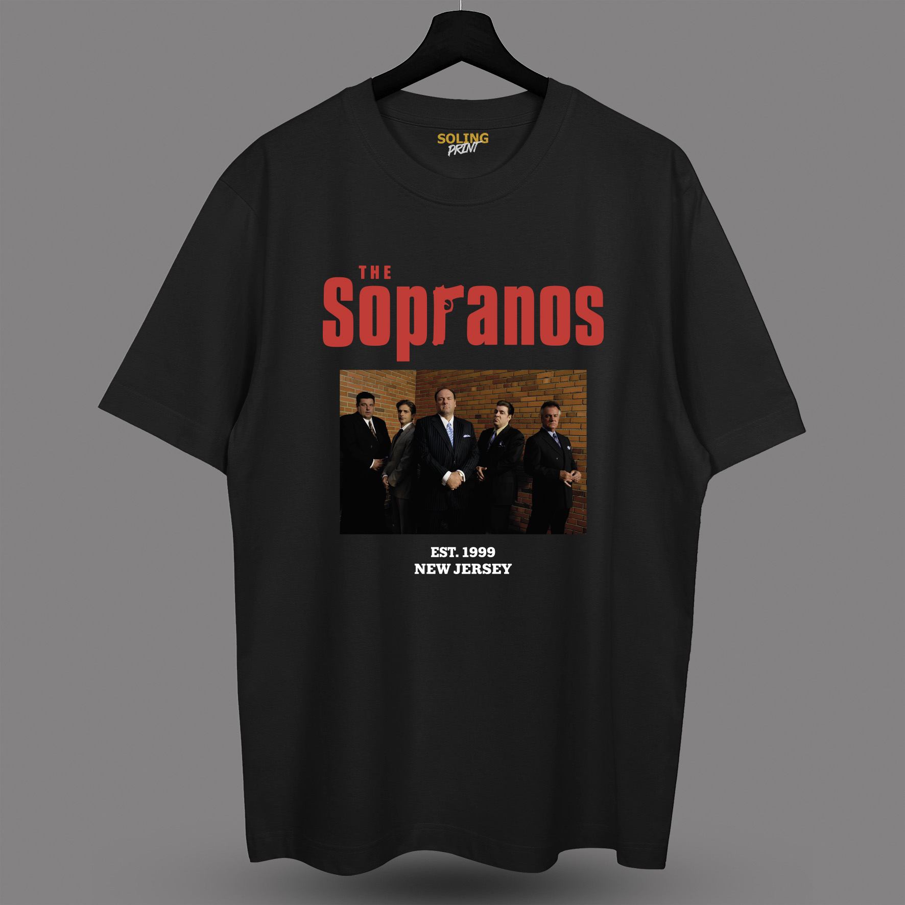 Футболка с принтом Sopranos