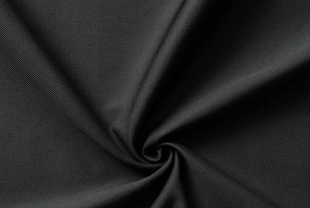 TOPPER-245 Stretch Black #1 (245gsm | 65% Polyester, 32% Cotton, 3% EOL | Twill 2/1)