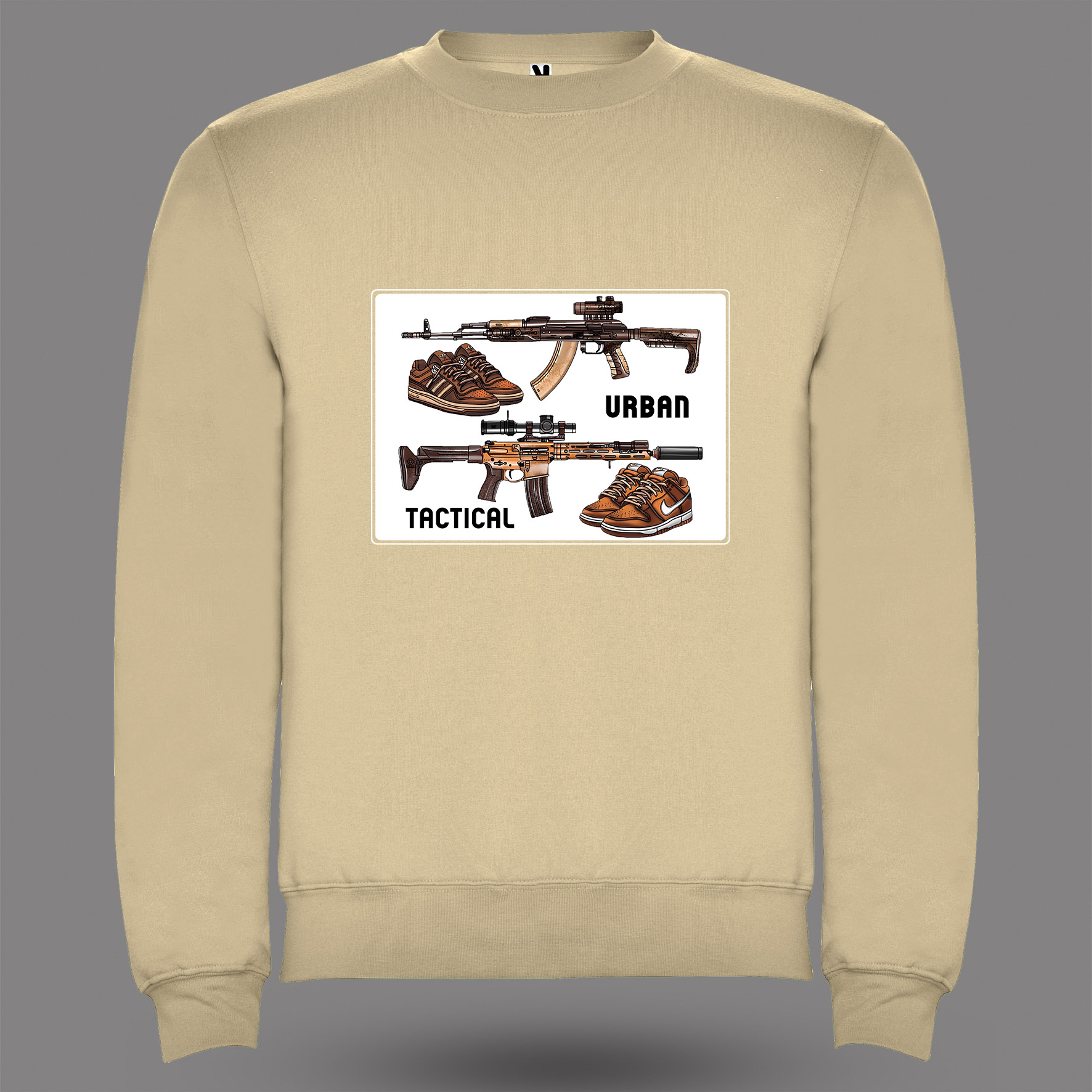 Свитшот с принтом (Tactical Urban)