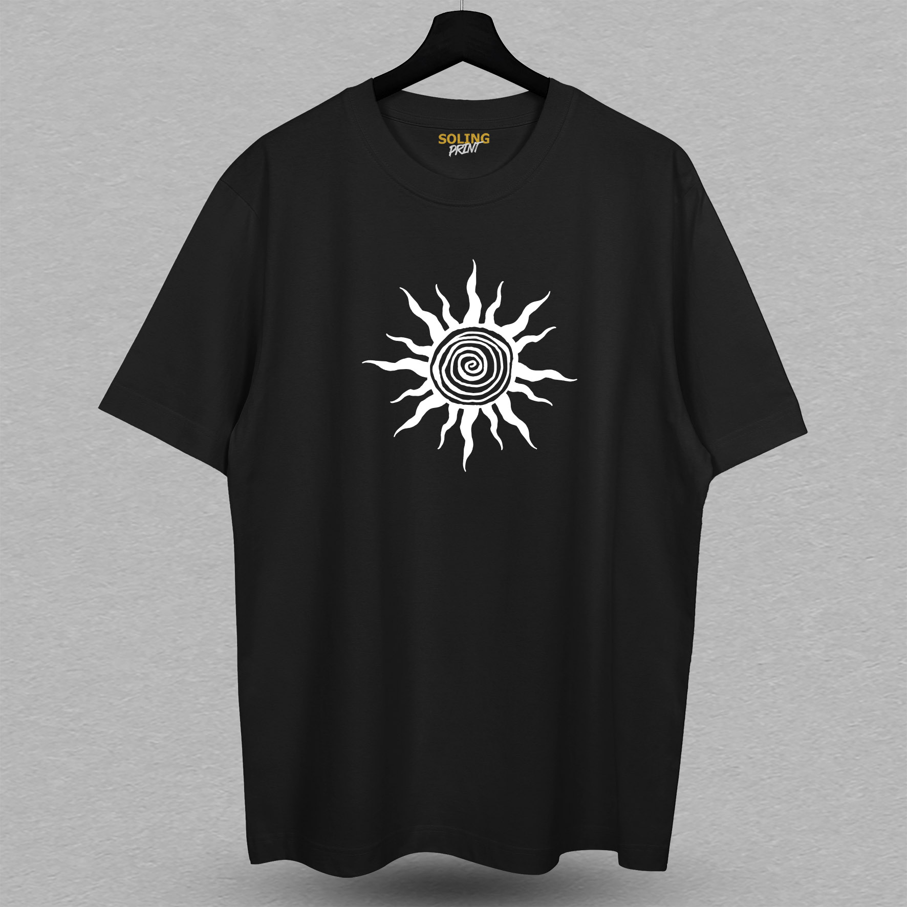 Футболка с принтом "The Sun"