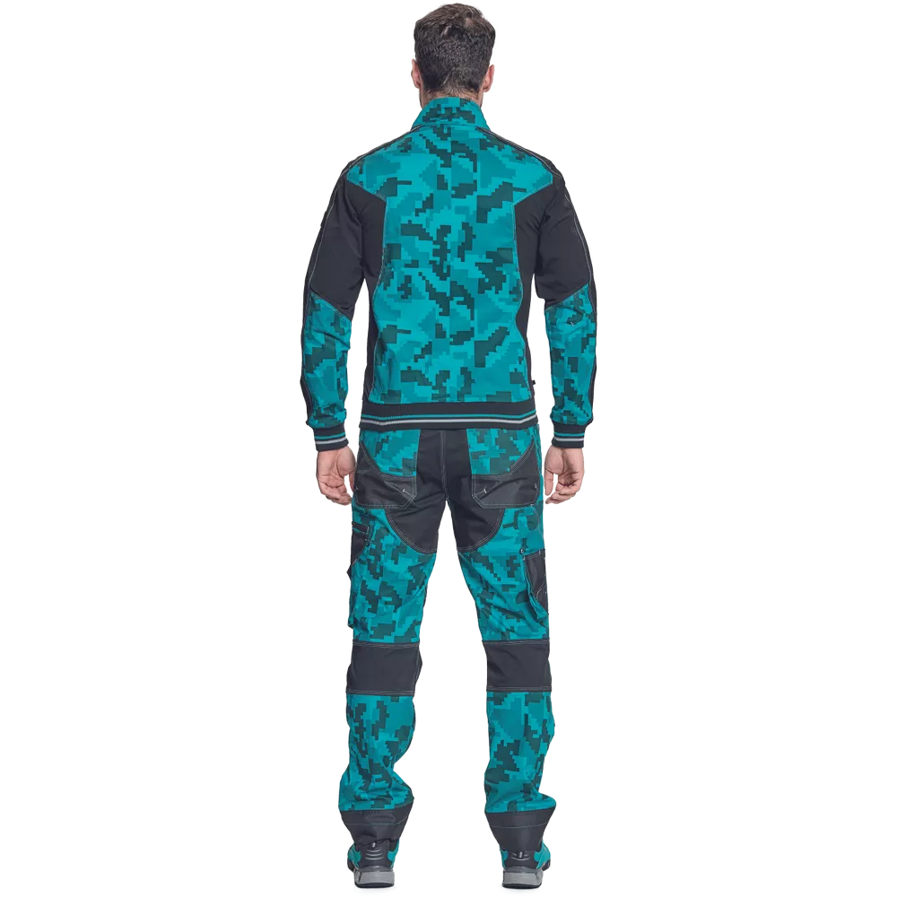 Куртка NEURUM CAMOUFLAGE - бирюзовая Куртка NEURUM CAMOUFLAGE - бирюзовая