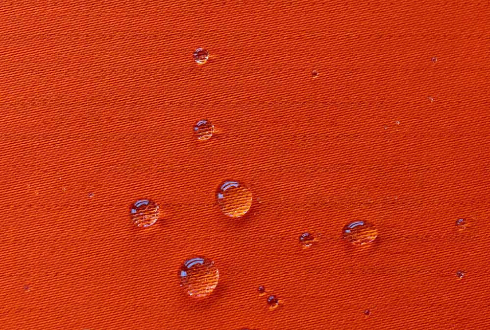 VOLCANO Orange #128-07 (260gsm | 87% Cotton, 12% Nylon, 1% AS | Satin 4/1)