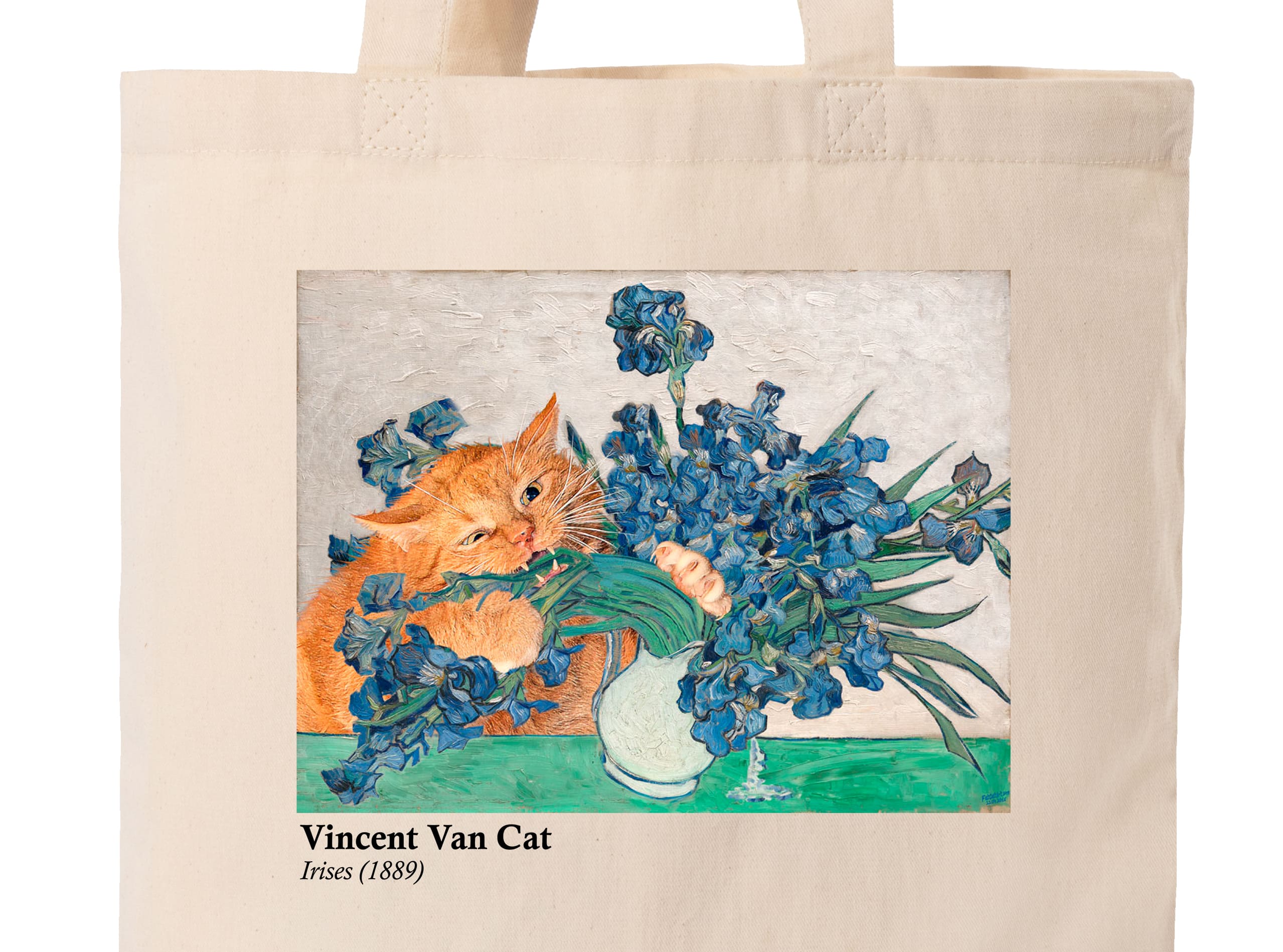 Шоппер с принтом (Vincent Van Cat)